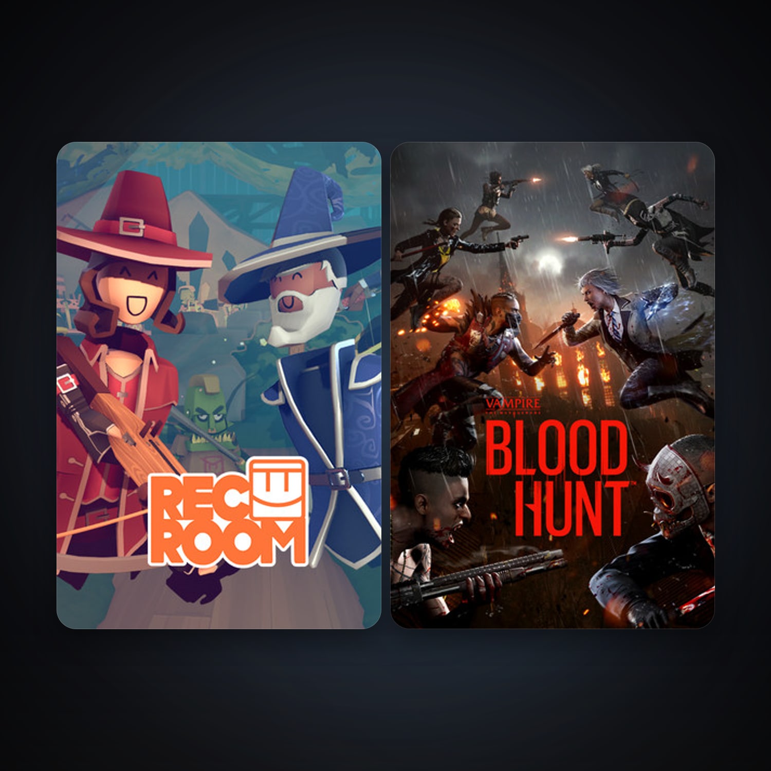 Rec Room & Vampire: The Masquerade - Bloodhunt | Clean — HabibiAccounts