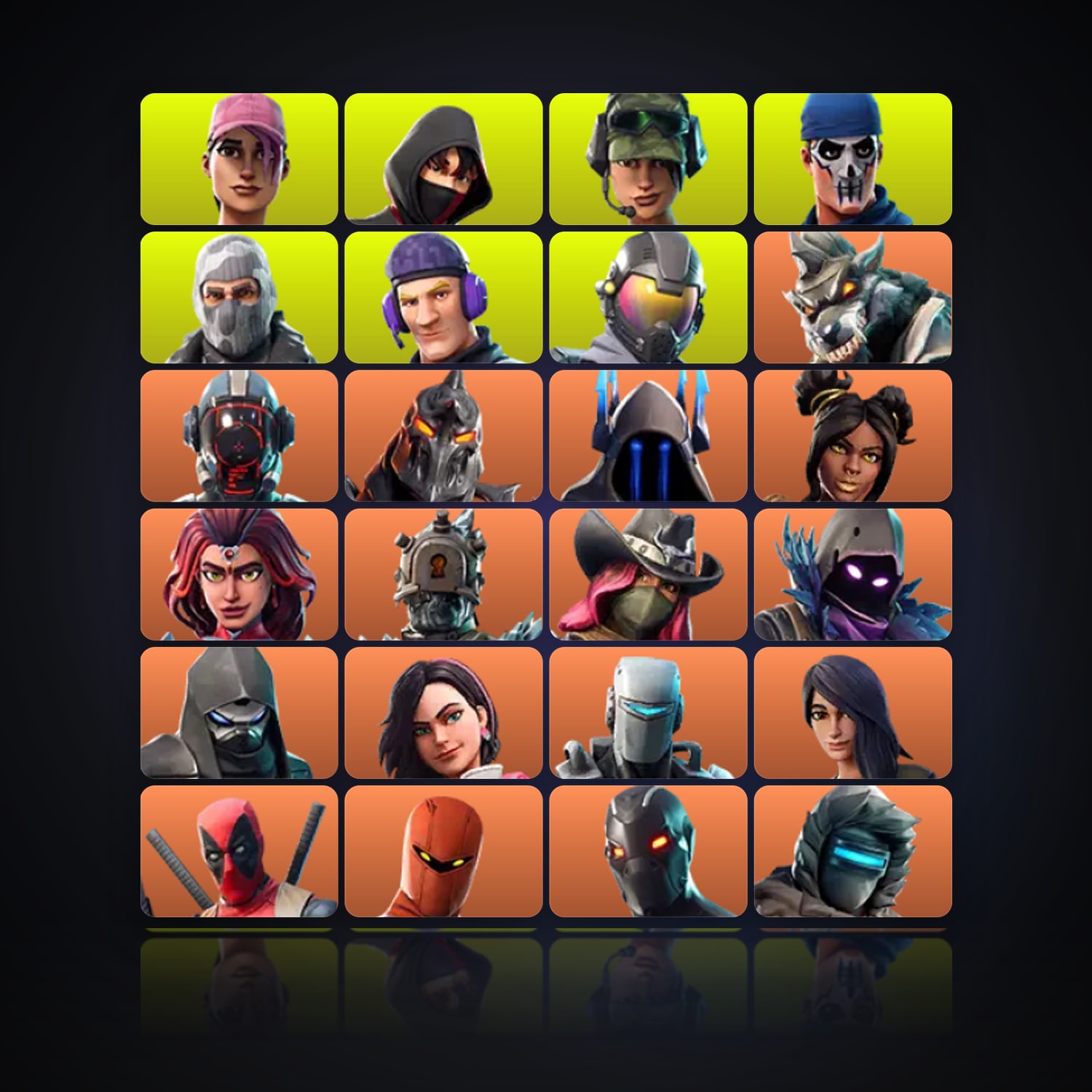 Fortnite | 79 Skins | 1.3K V-Bucks | Level 2005 | 321 Wins — HabibiAccounts
