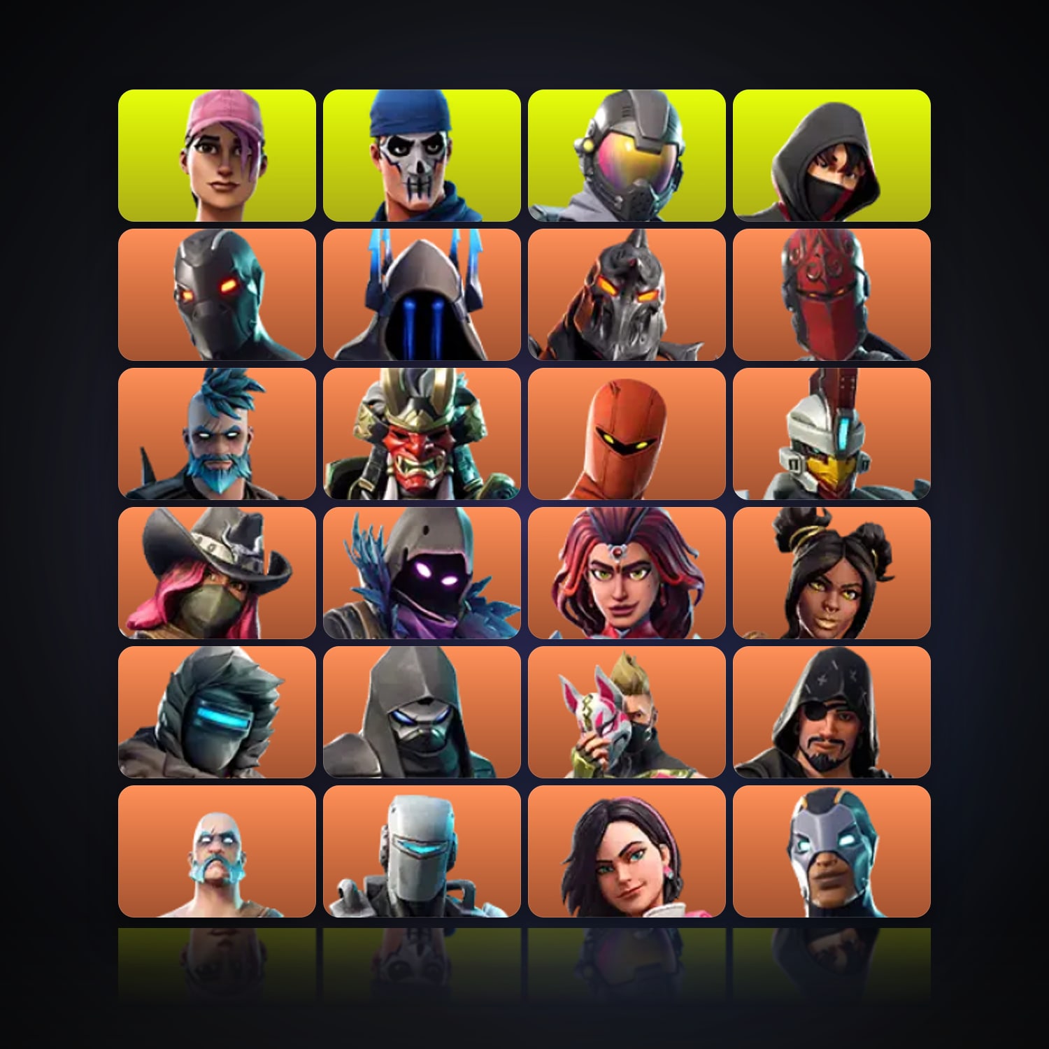 Fortnite | 92 Skins | 100 V-Bucks | Level 979 | 181 Wins — HabibiAccounts