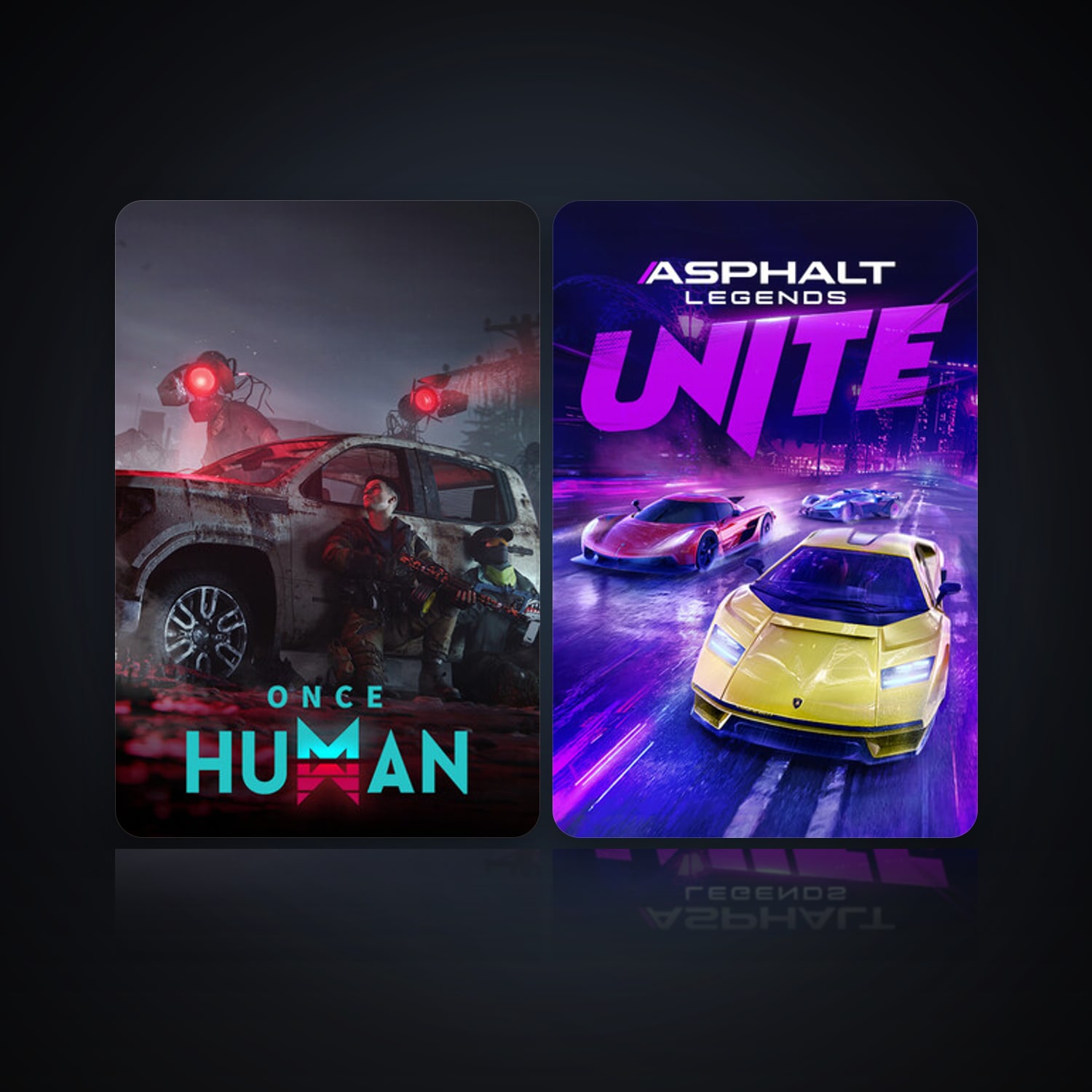 Once Human & Asphalt Legends Unite — HabibiAccounts