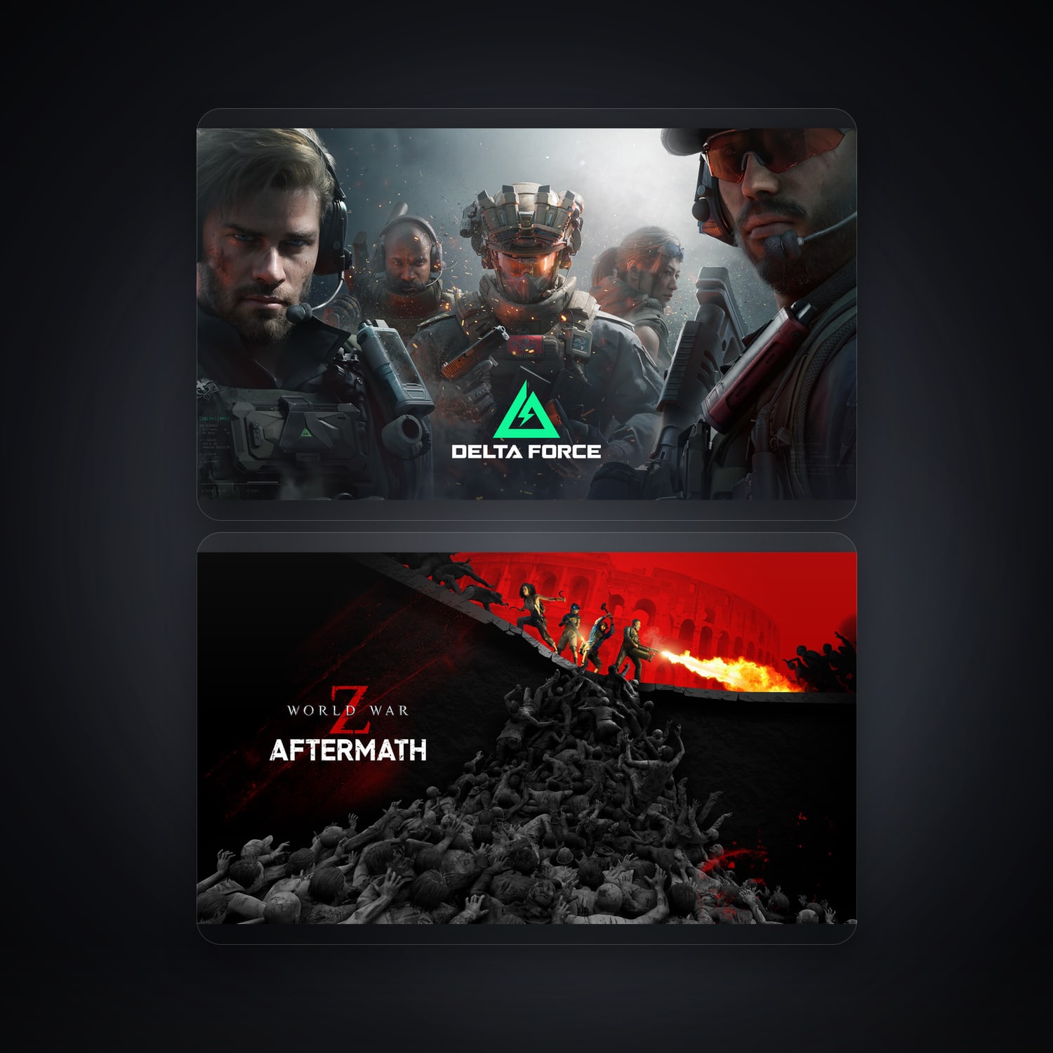 Delta Force & World War Z | 2 Games — HabibiAccounts