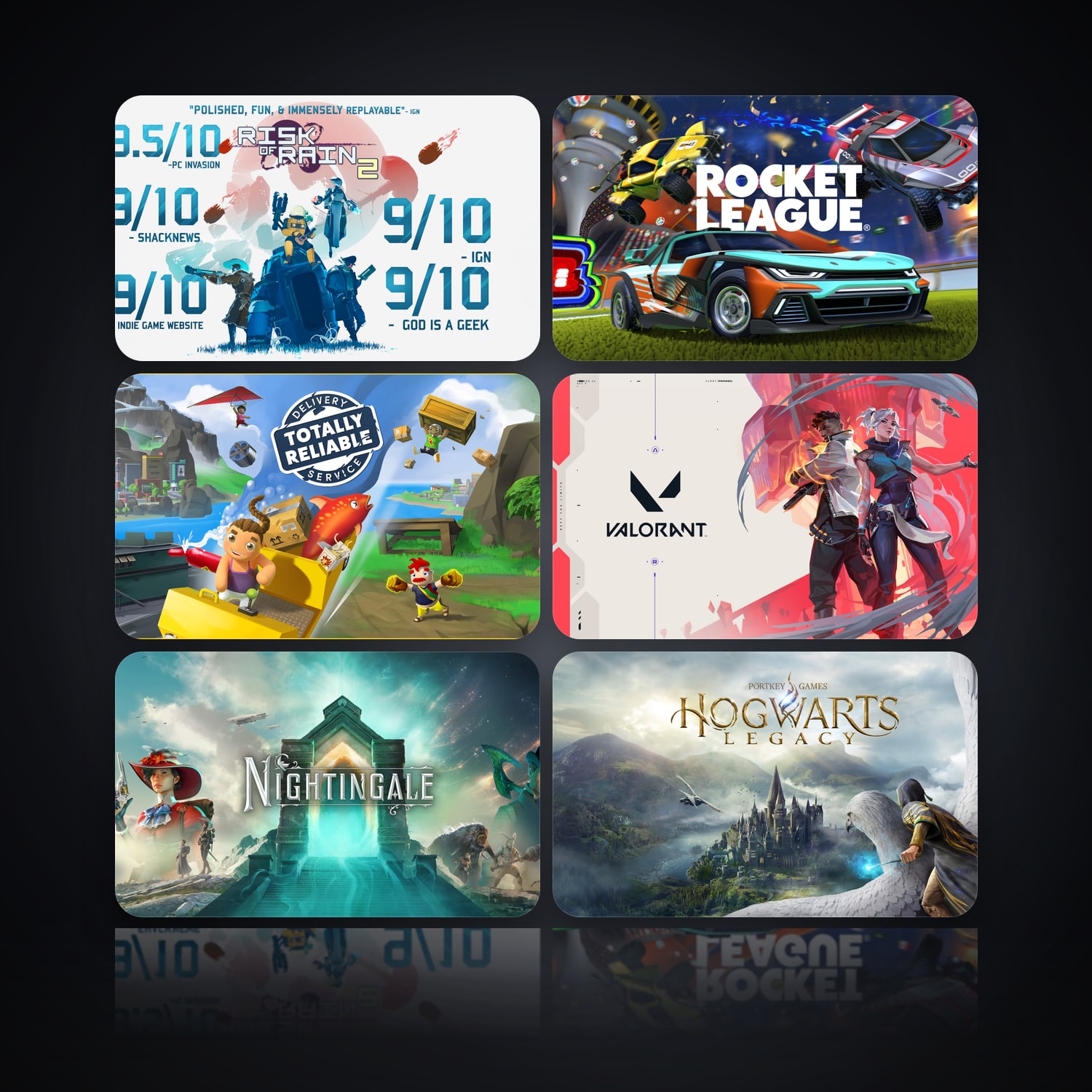 Risk of Rain 2 & Rocket League | 29 Games — HabibiAccounts