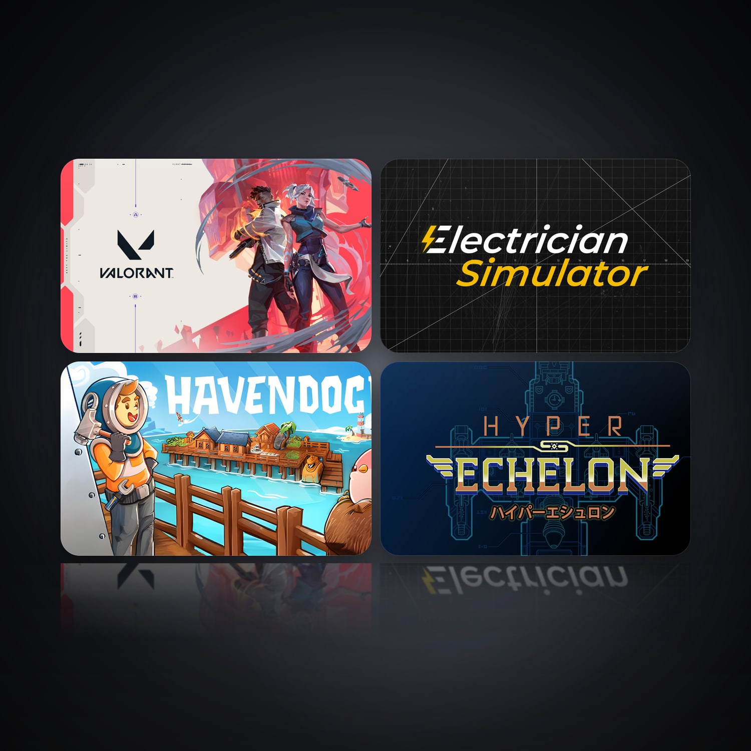 VALORANT & Electrician Simulator | 5 Games — HabibiAccounts