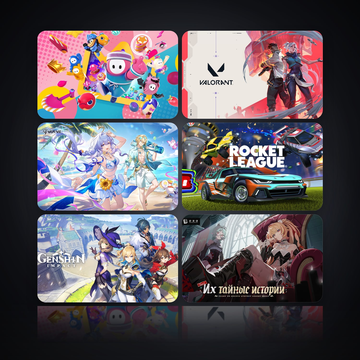 Fall Guys & VALORANT | 11 Games — HabibiAccounts