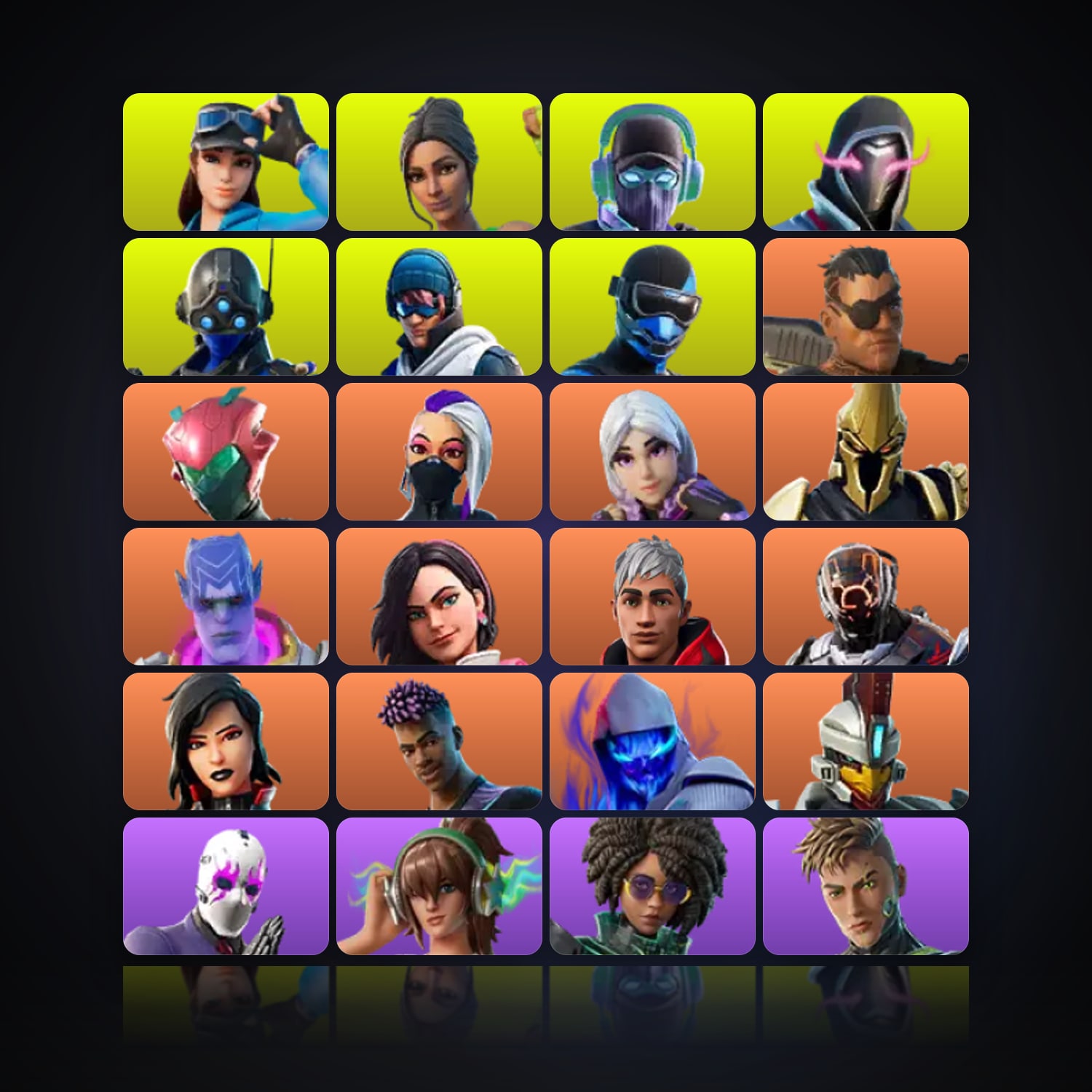 Fortnite | 113 Skins | 600 V-Bucks | Level 2857 | 259 Wins — HabibiAccounts