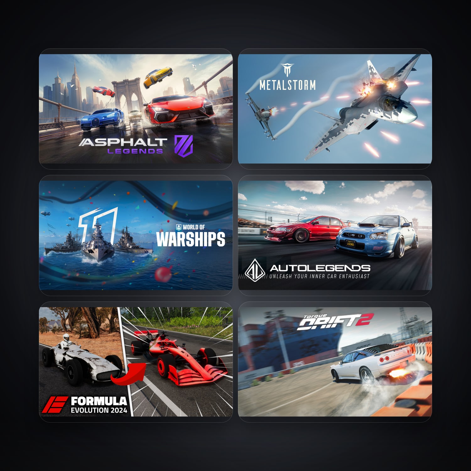 Asphalt Legends Unite & Metalstorm | 11 Games — HabibiAccounts
