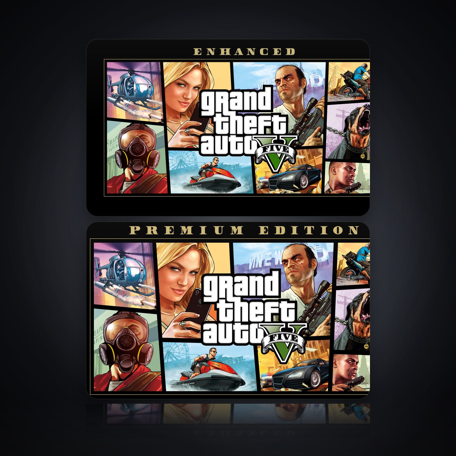 Grand Theft Auto V Enhanced & Grand Theft Auto V | 2 Games — HabibiAccounts