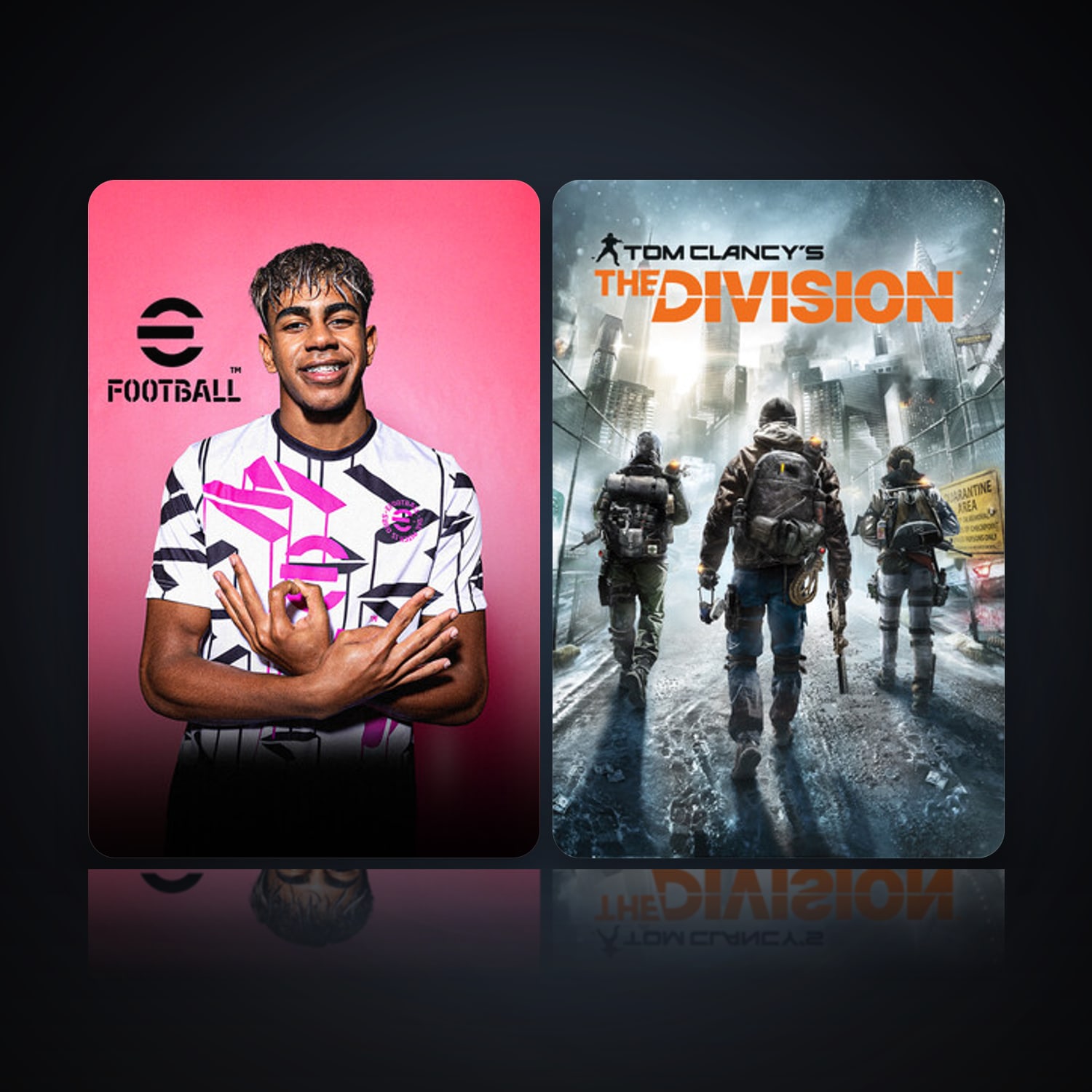 eFootball 2024 & Tom Clancy's The Division — HabibiAccounts