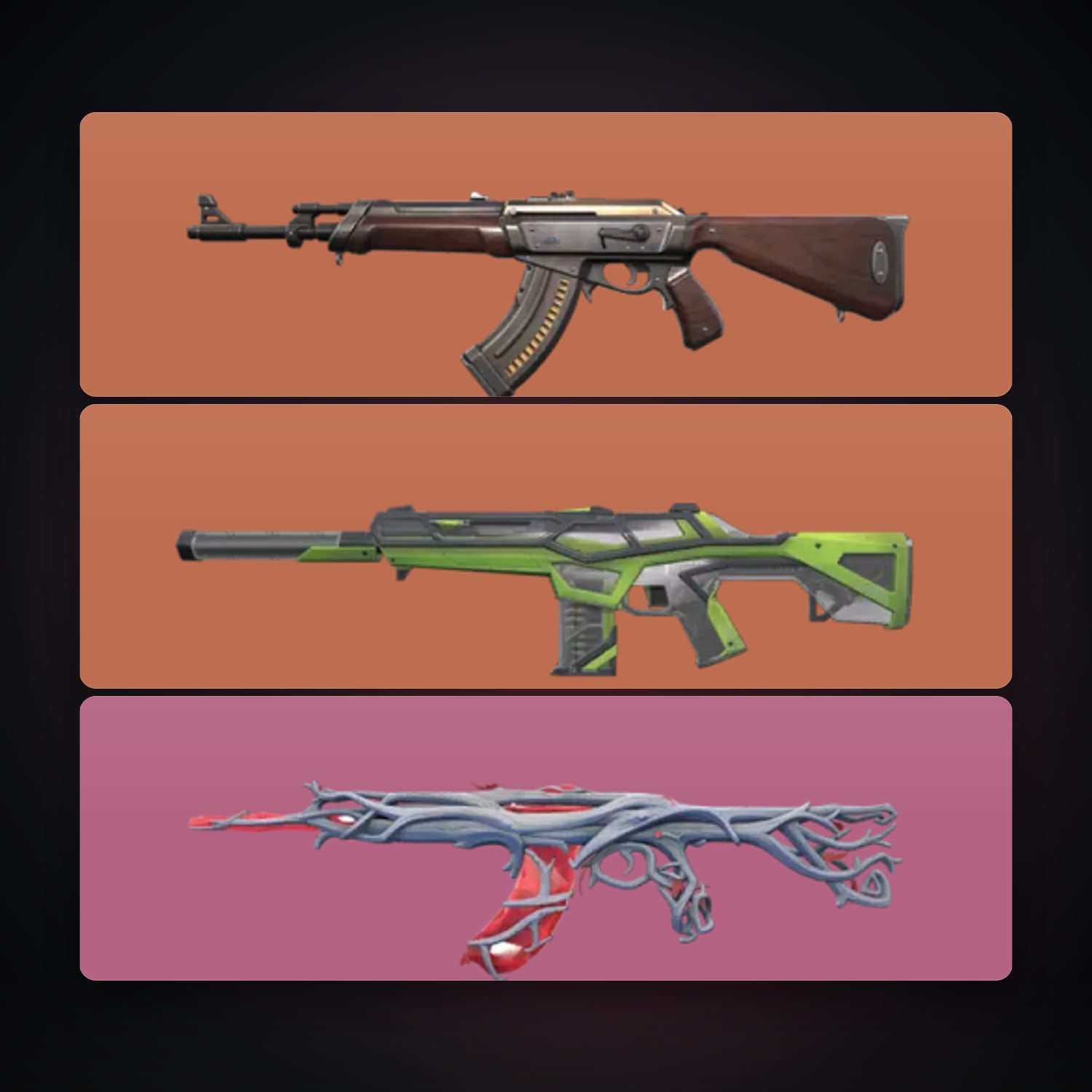 AP Gold 1 locker — 3 skins, lvl 34 — HabibiAccounts