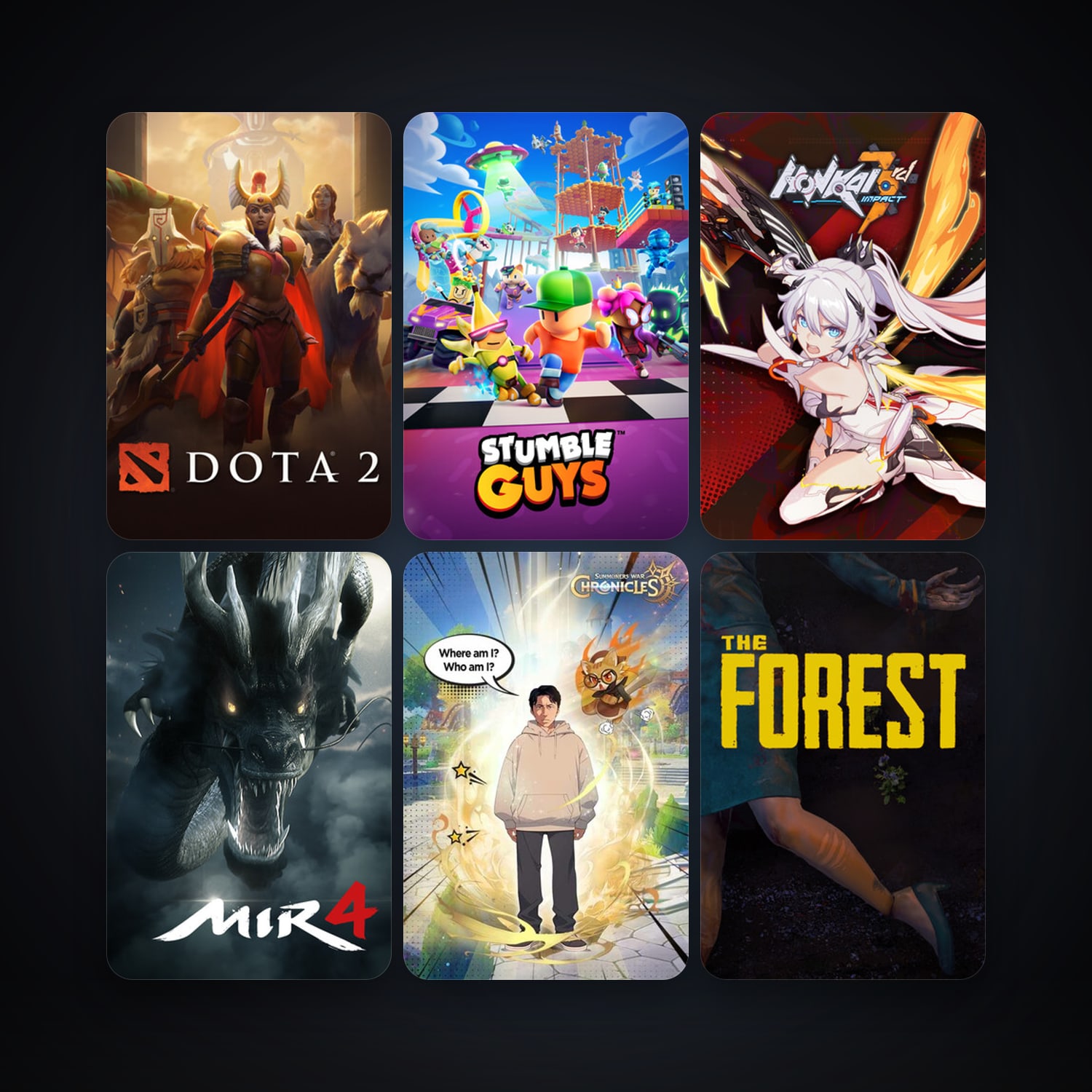 Stumble Guys & Dota 2 | 11 Games | Clean — HabibiAccounts
