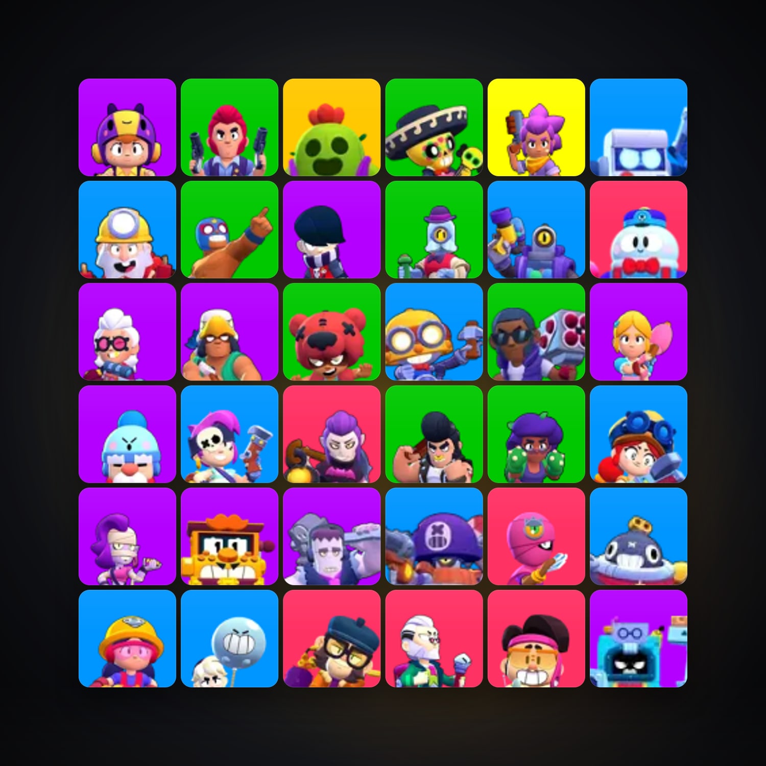 44 Brawlers | 7.6K Trophies — HabibiAccounts