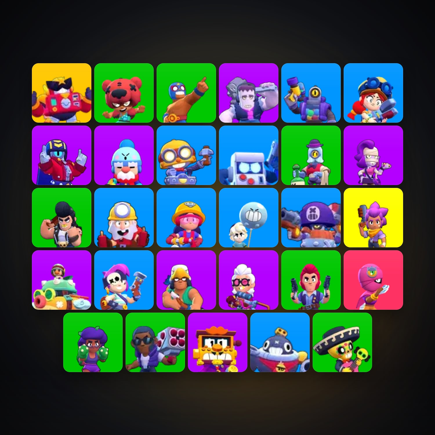 29 Brawlers | 6.7K Trophies — Supercell Account — HabibiAccounts