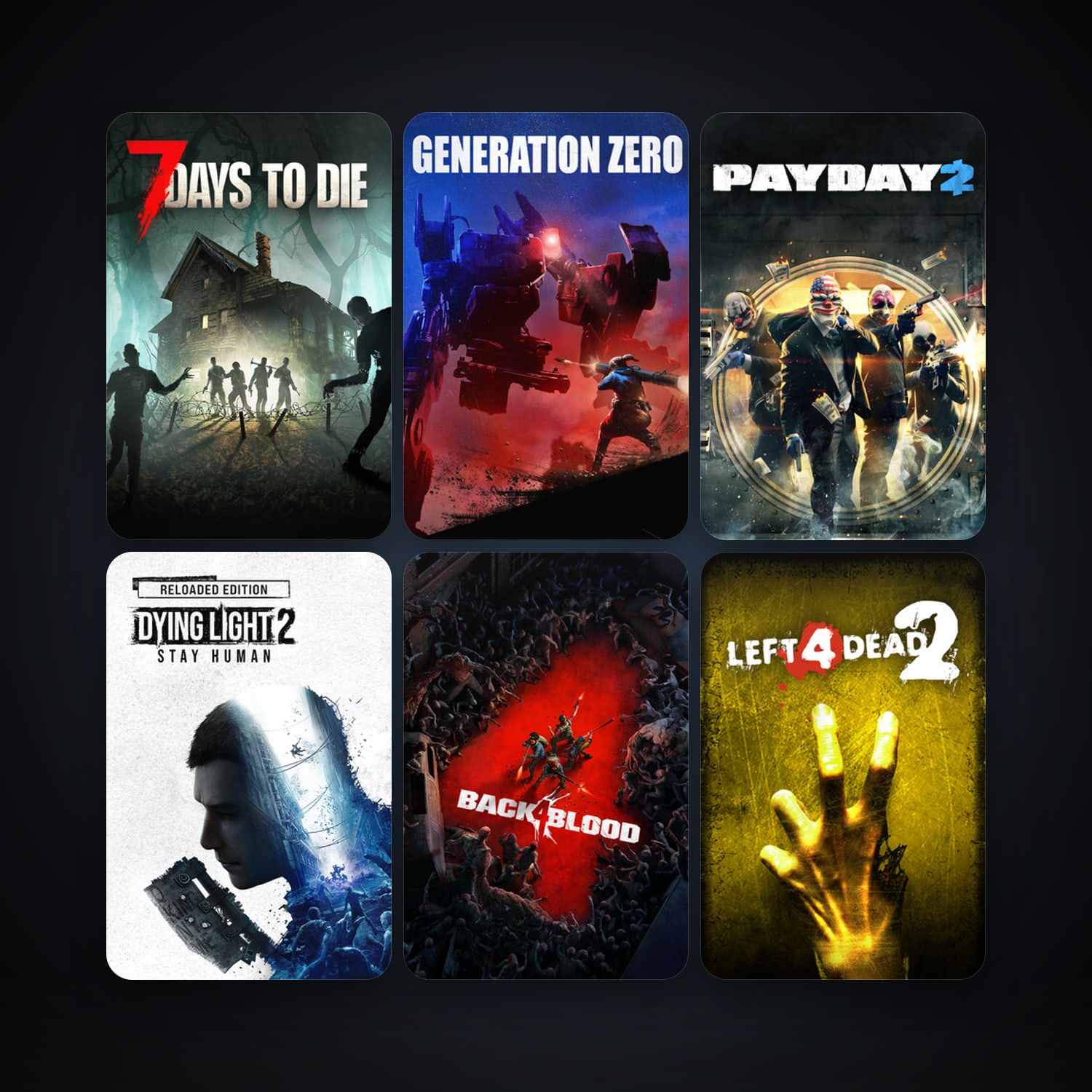 Left 4 Dead 2 + Free CS2 (No Prime), 72 games, clean — HabibiAccounts