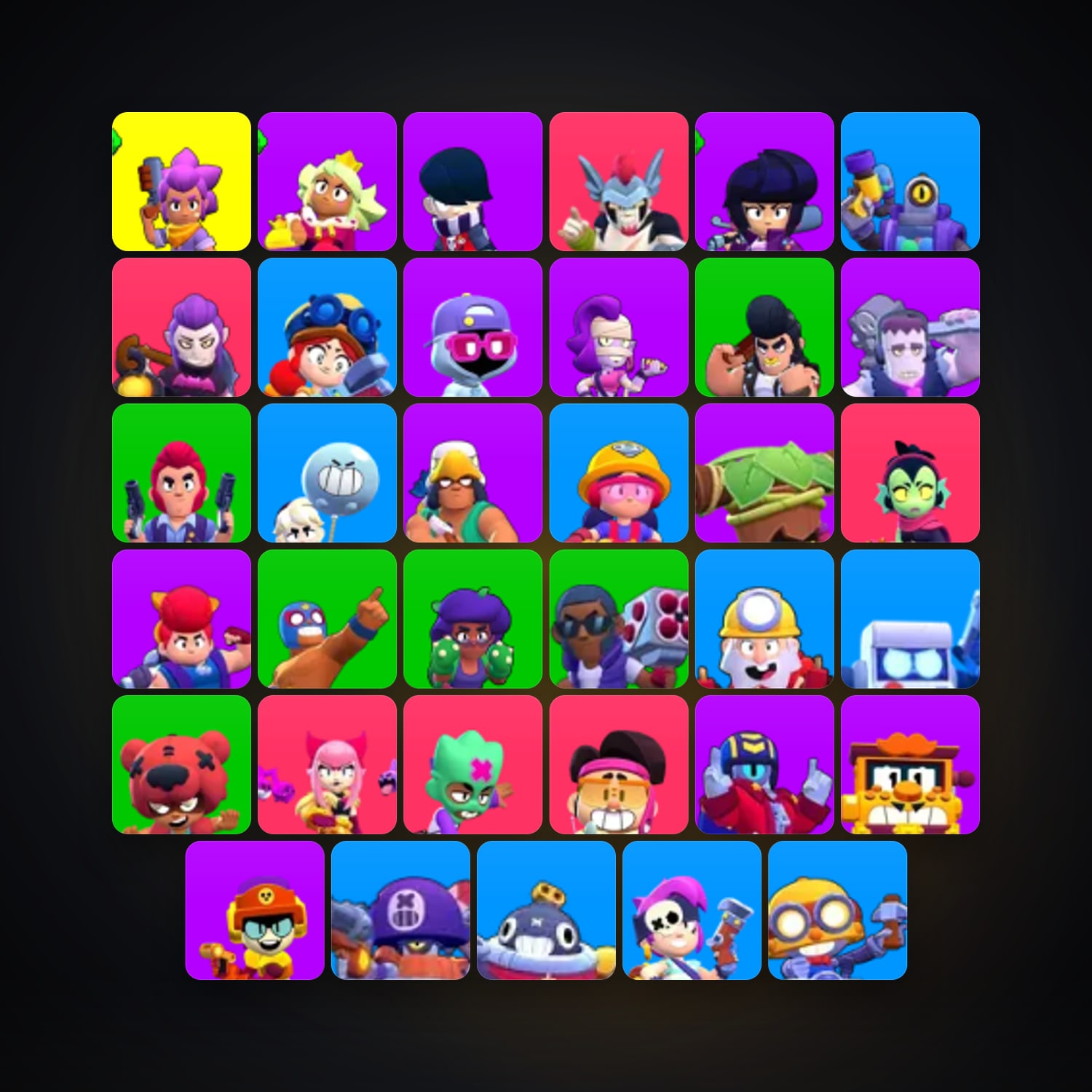 37 Brawlers | 4.9K Trophies — HabibiAccounts
