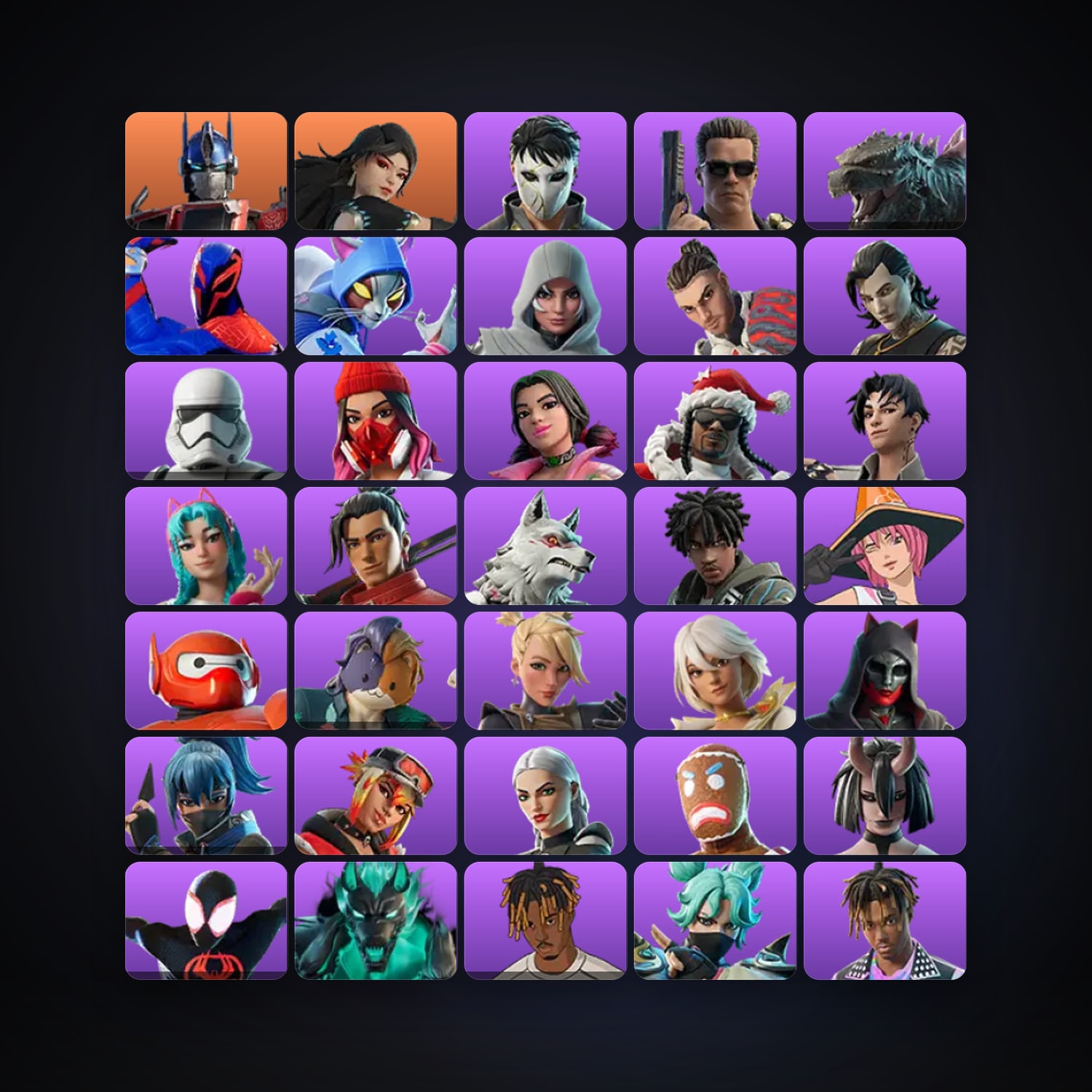 Optimus Prime — Era — 41 skins — 550 V-Bucks — lvl 963 — HabibiAccounts