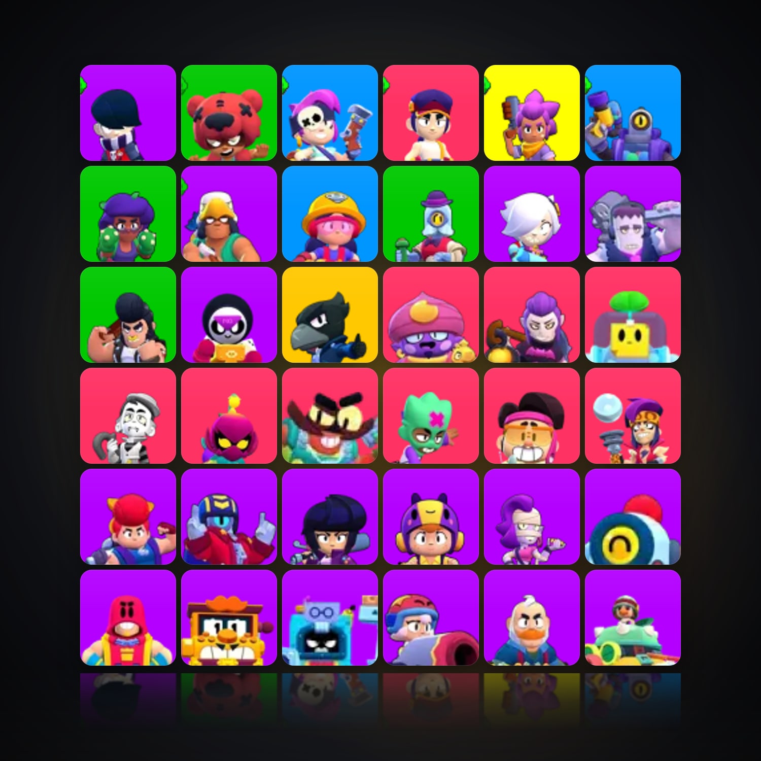 48 Brawlers | 6.3K Trophies — HabibiAccounts