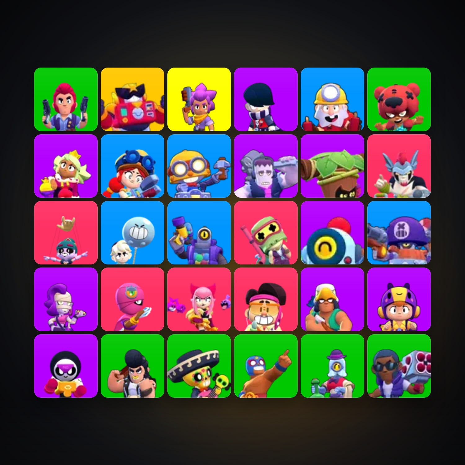 31 Brawlers | 2K Trophies — HabibiAccounts
