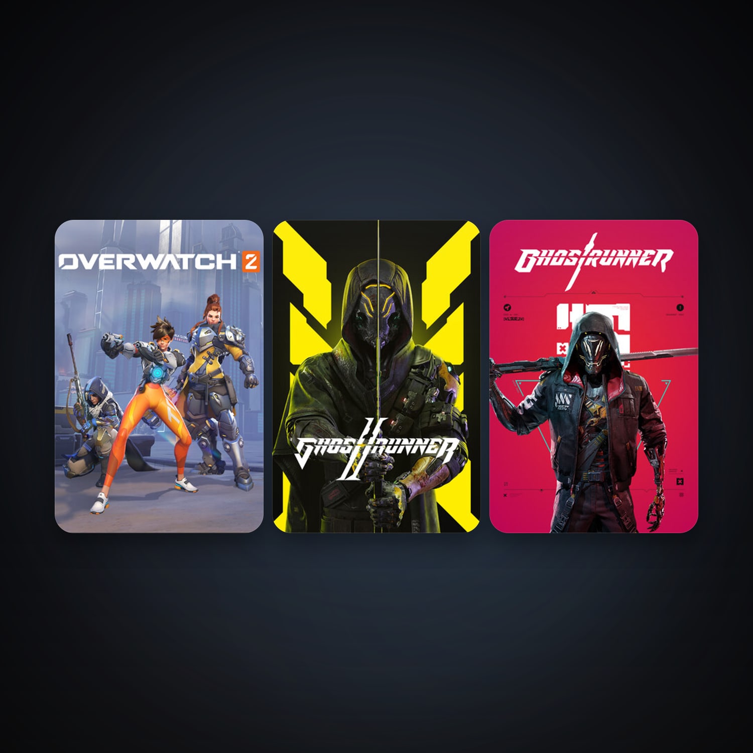 Ghostrunner + Ghostrunner 2, 3 games, clean — HabibiAccounts