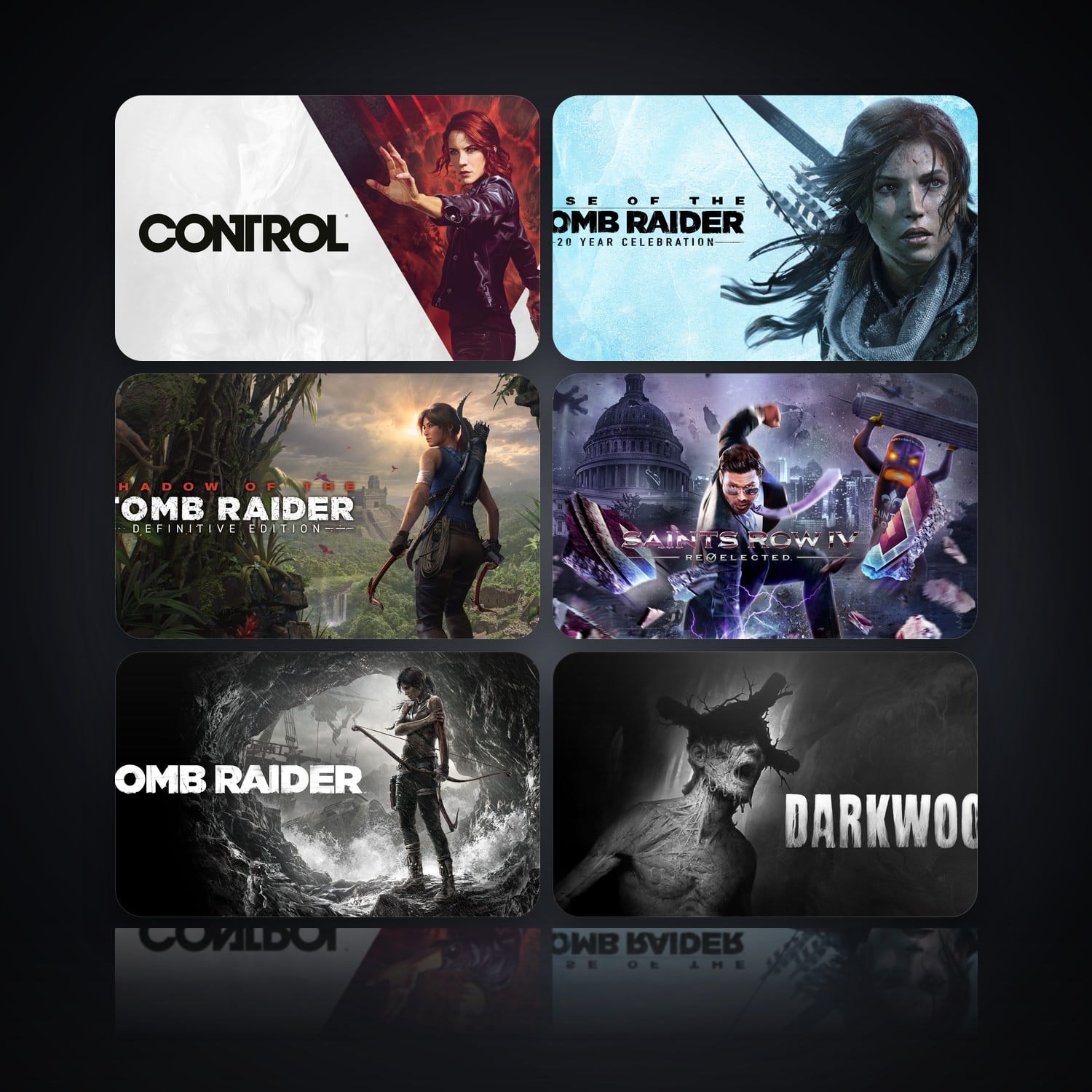 Control & Rise of the Tomb Raider: 20 Year Celebration | 53 Games — HabibiAccounts