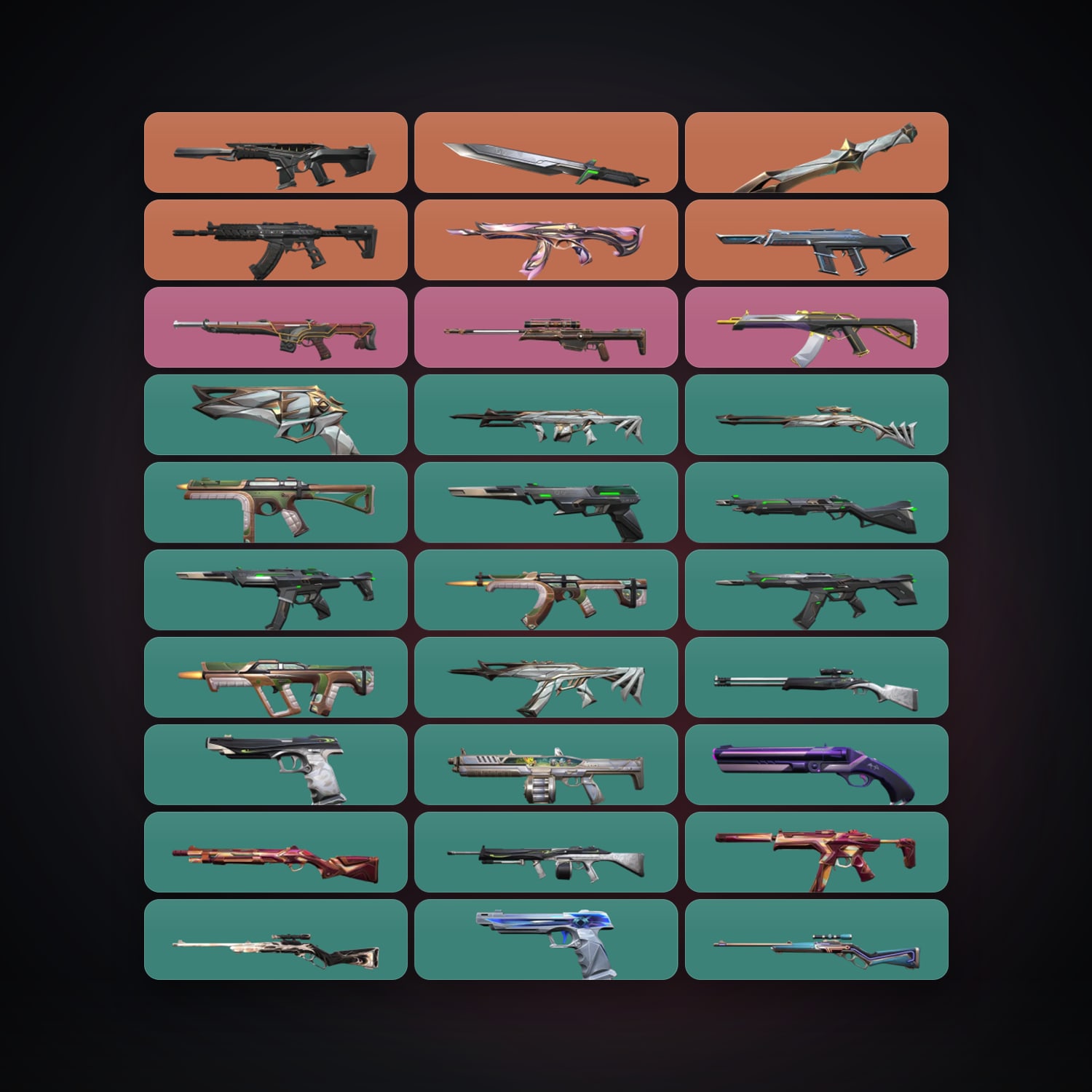 KR Silver 3 locker — 2 knives, 44 skins, lvl 108 — HabibiAccounts