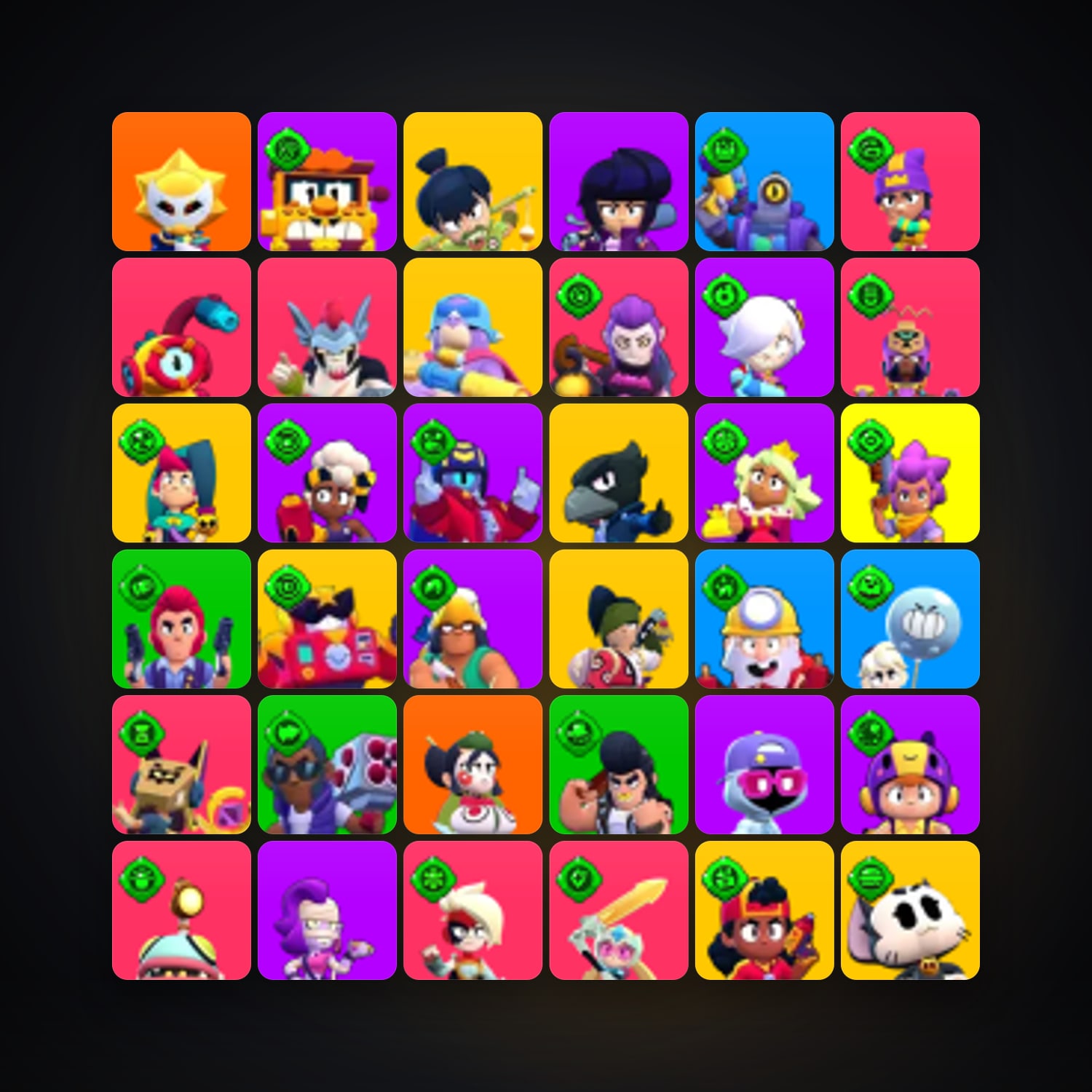 106 Brawlers | 93.8K Trophies — HabibiAccounts