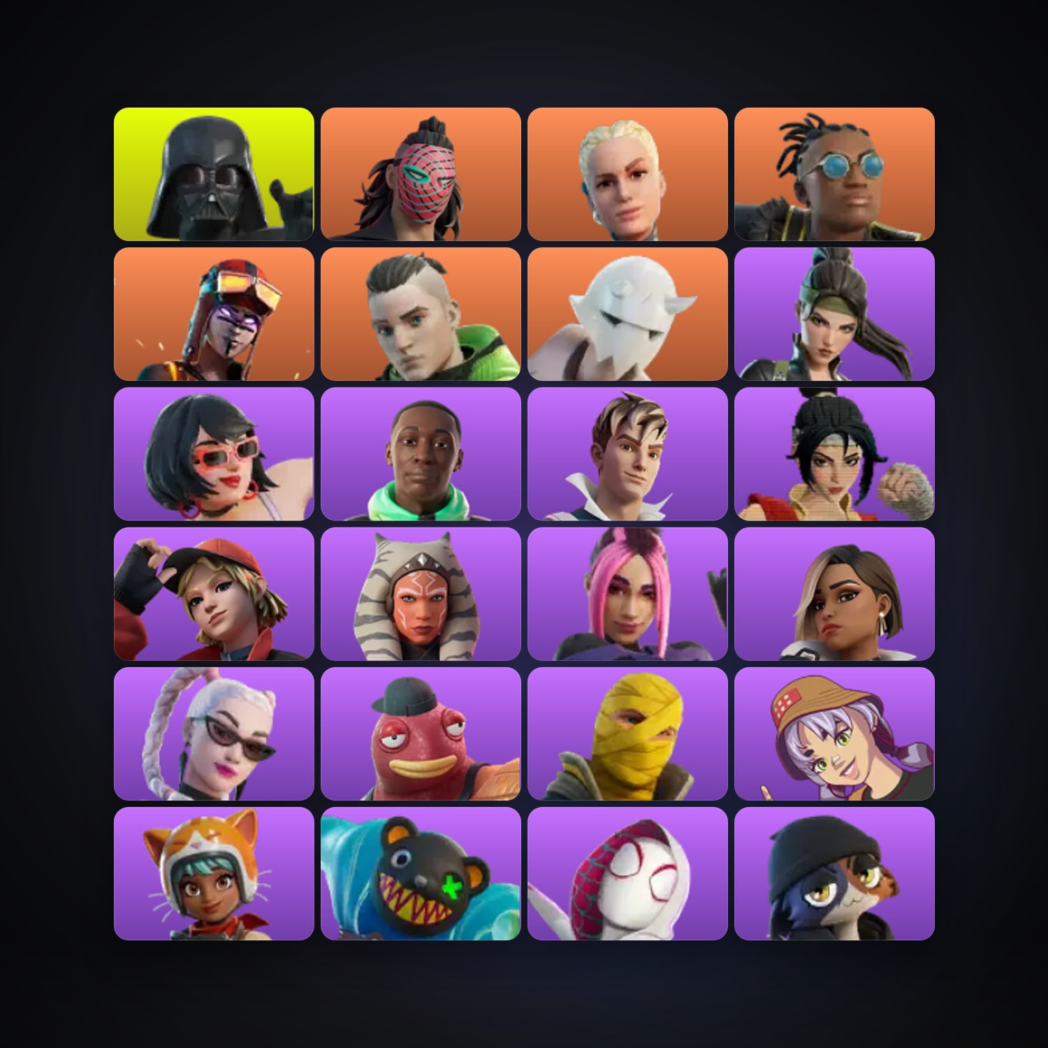 Fortnite | 38 Skins | 750 V-Bucks | Level 1795 | 189 Wins — HabibiAccounts