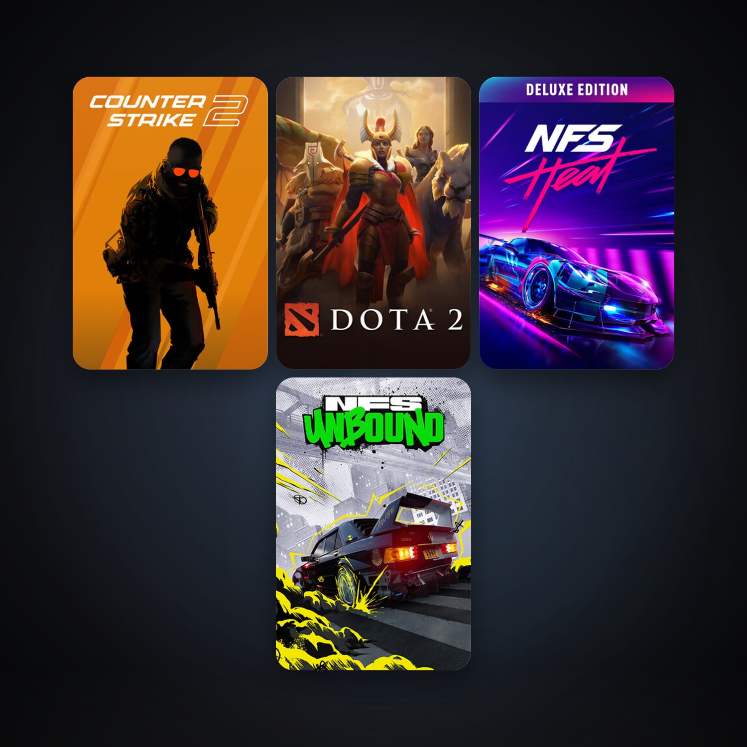 Dota 2 + CS2 Prime, 6 games, clean — HabibiAccounts