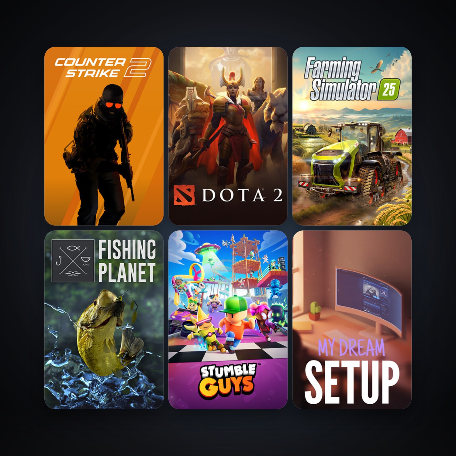 Dota 2 + CS2 Prime, 14 games, clean — HabibiAccounts