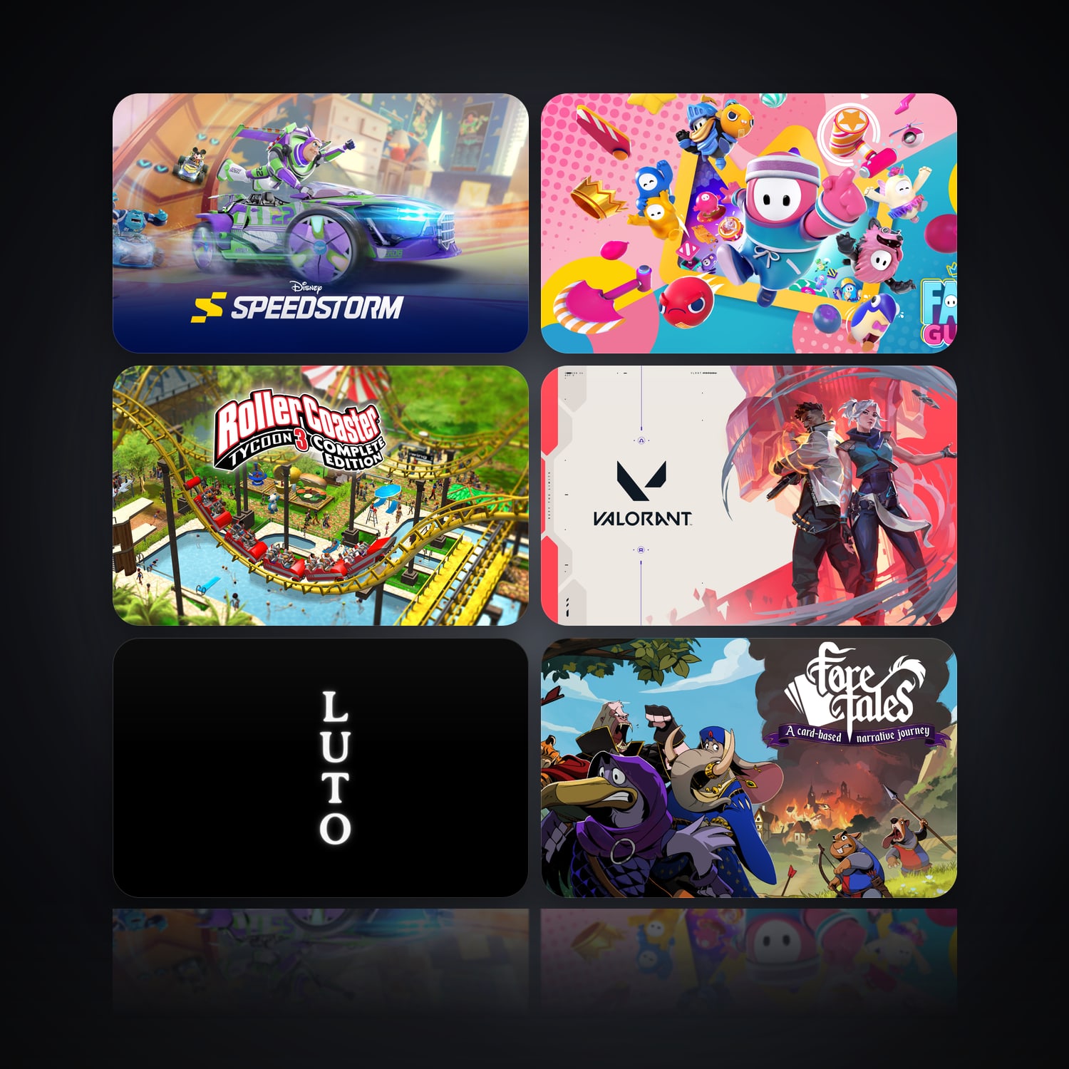 Disney Speedstorm & Fall Guys | 24 Games — HabibiAccounts