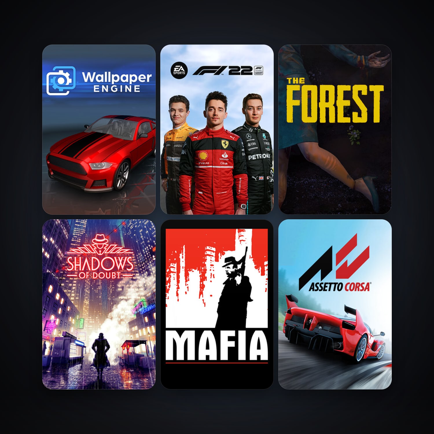 Mafia + Borderlands 2, 28 games, clean — HabibiAccounts