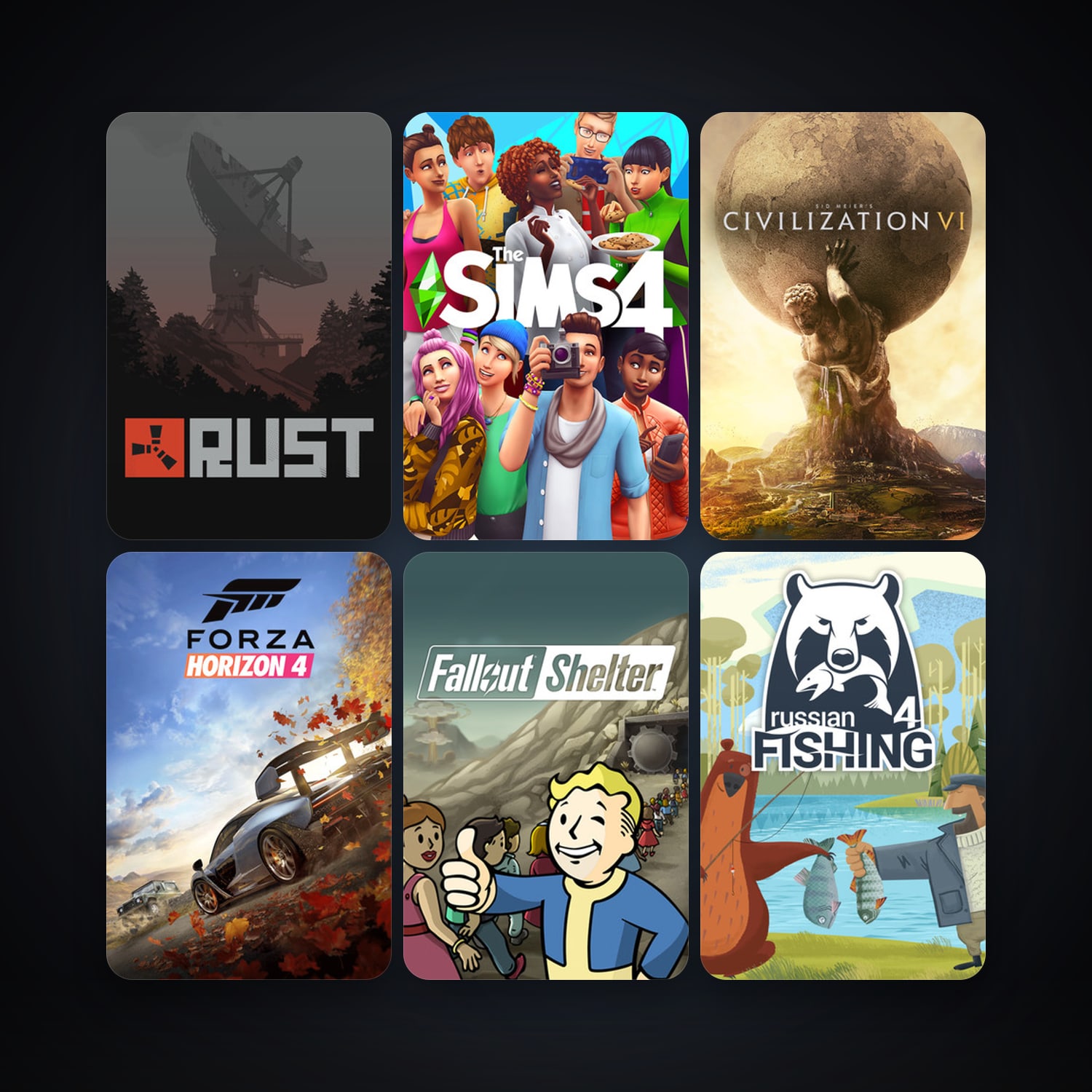 Free CS2 (No Prime) + Rust, 24 games, Steam 15, clean — HabibiAccounts