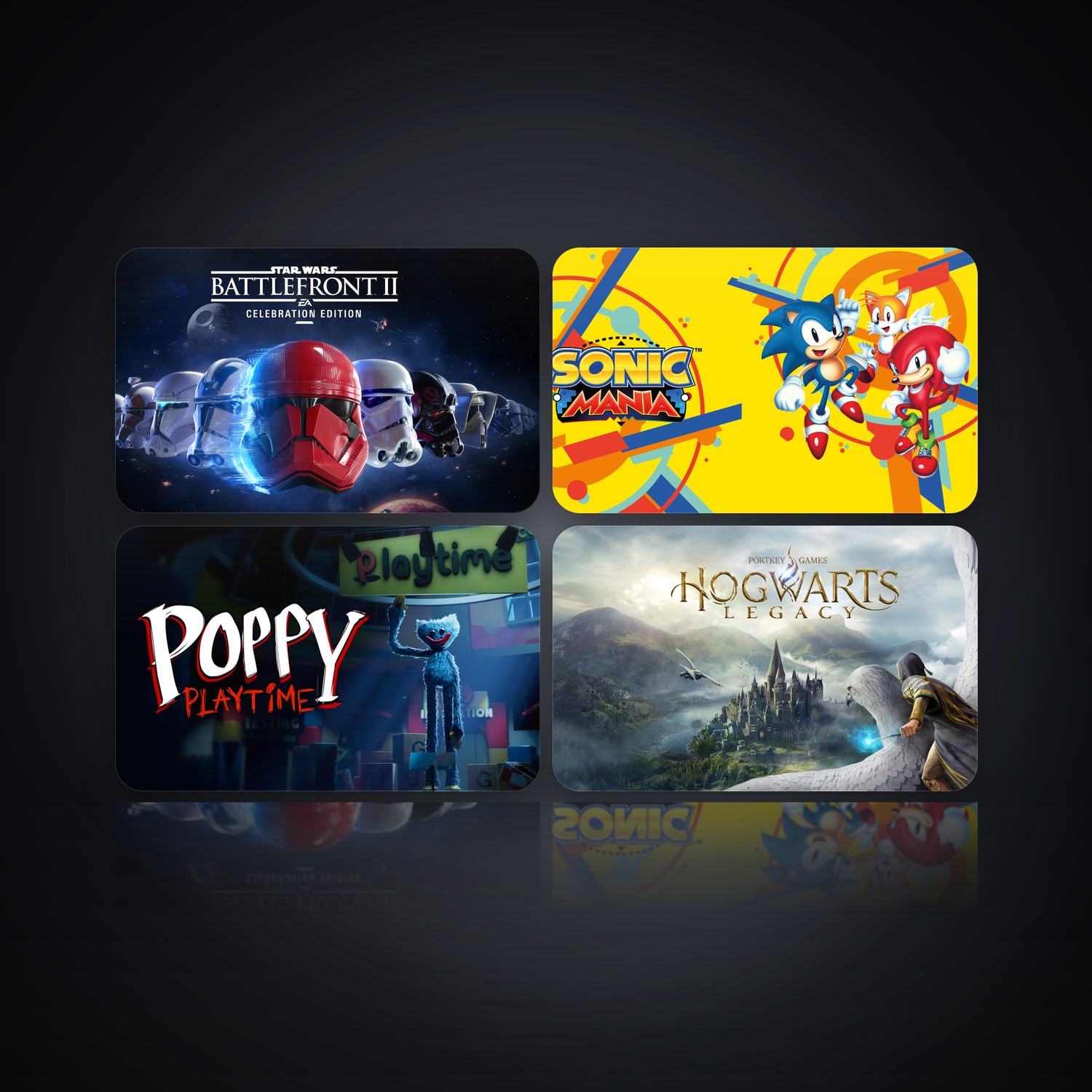 STAR WARS Battlefront II: Celebration Edition & Sonic Mania | 4 Games — HabibiAccounts