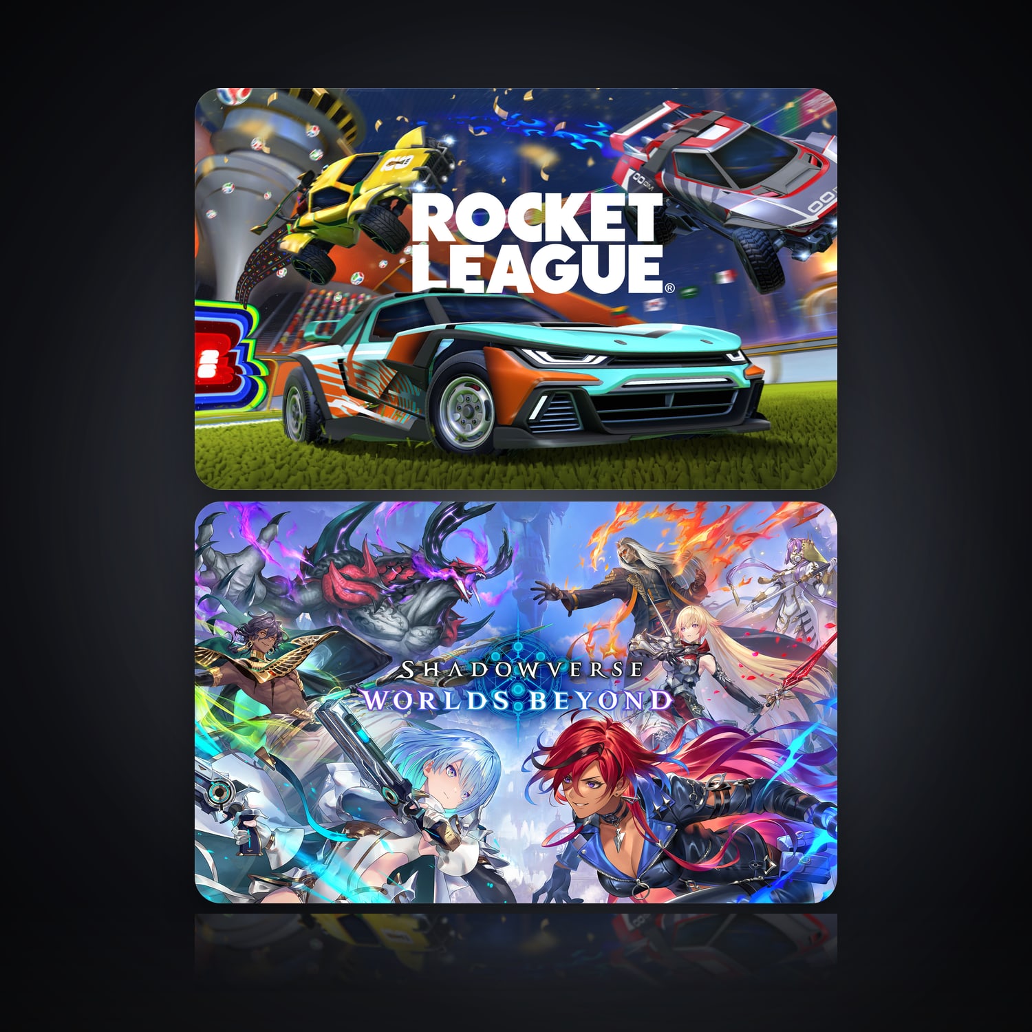 Rocket League & Shadowverse: Worlds Beyond | 2 Games — HabibiAccounts