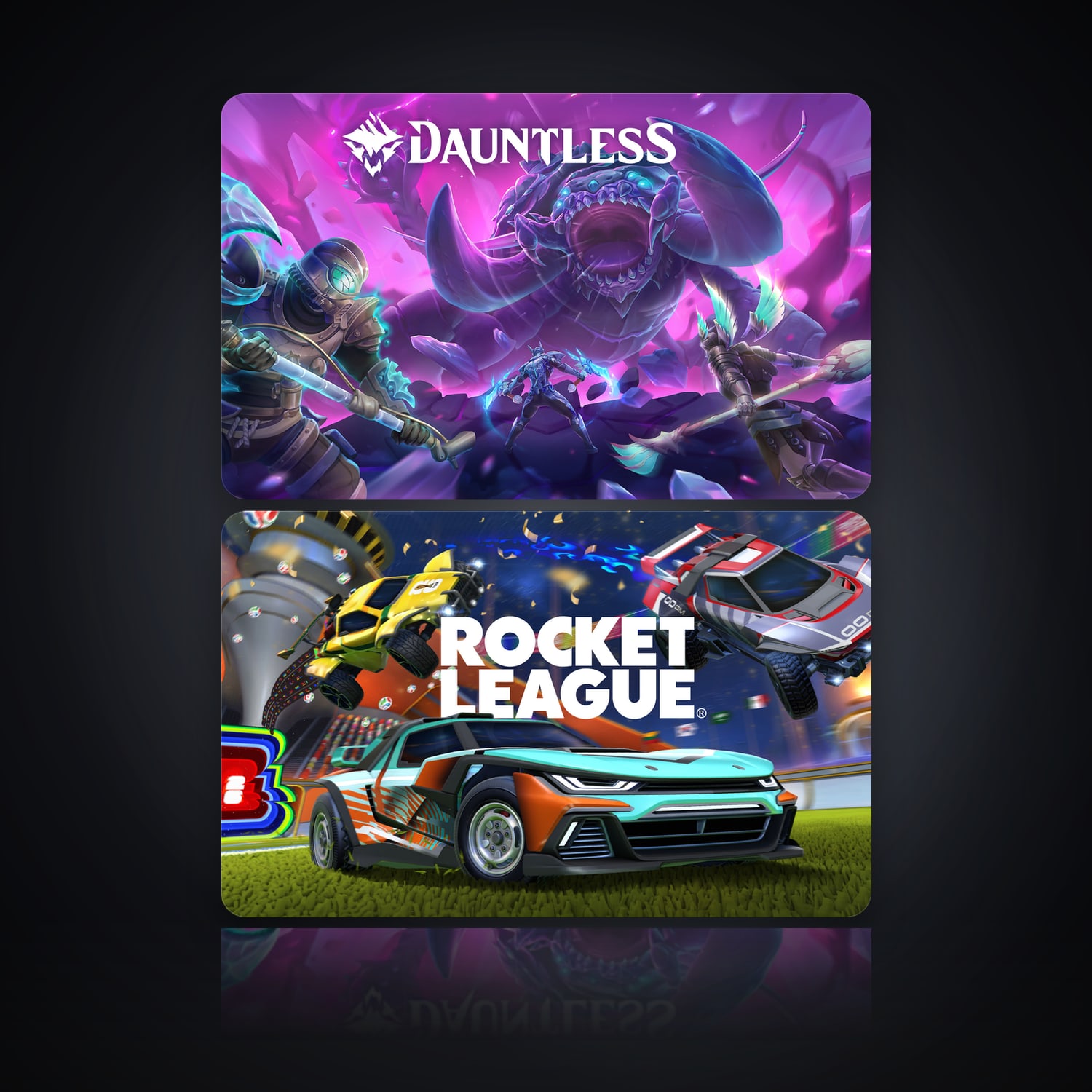 Dauntless & Rocket League | 2 Games — HabibiAccounts
