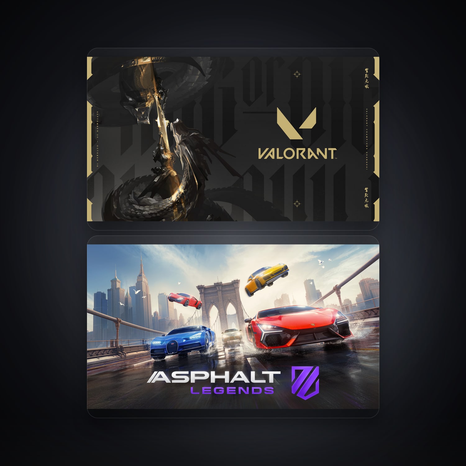 هالحساب إبك فيه VALORANT وAsphalt Legends Unite، EG — HabibiAccounts
