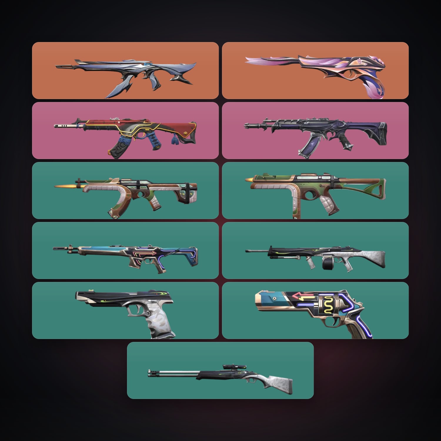 EU Bronze 1 locker — 11 skins, lvl 22 — HabibiAccounts