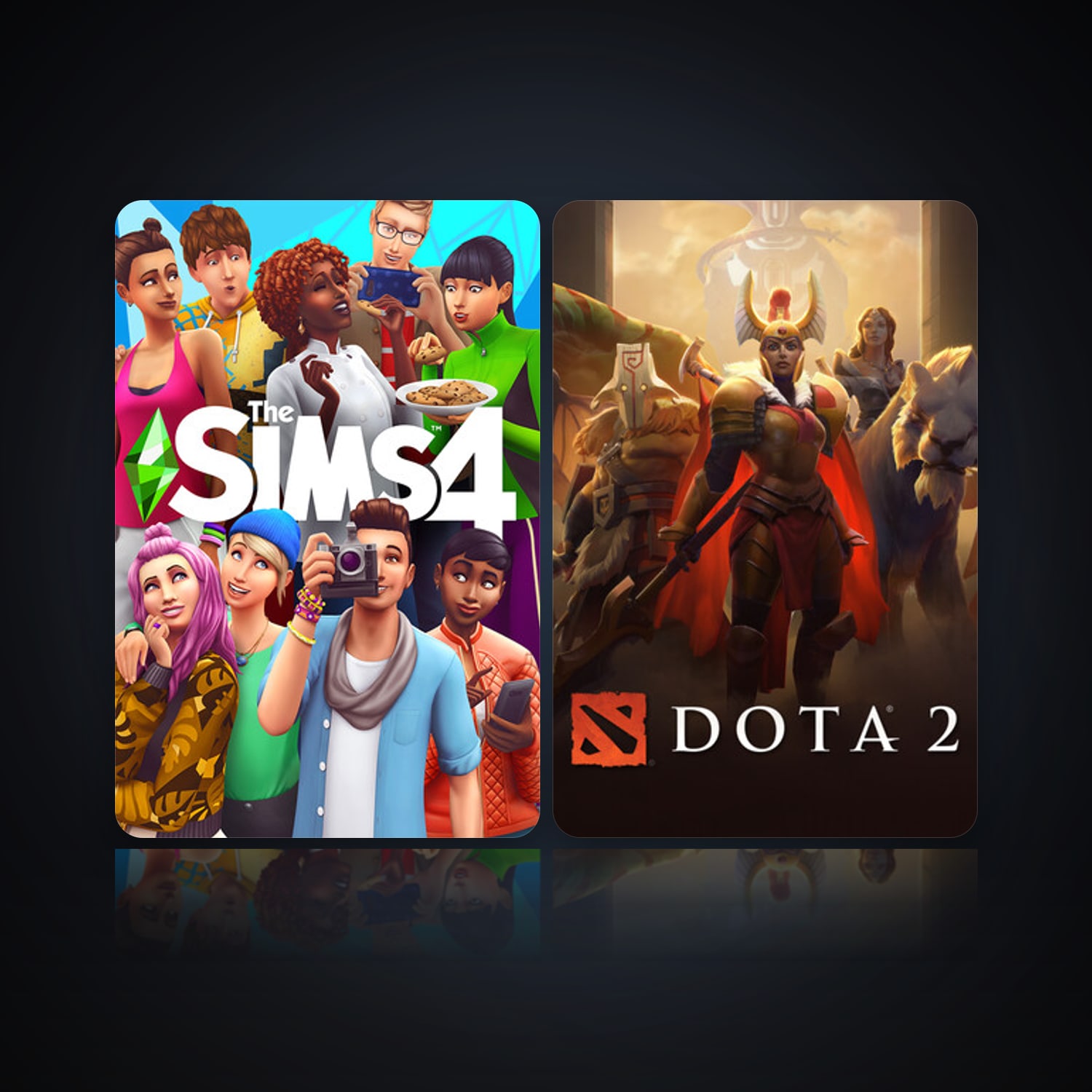 The Sims 4 & Dota 2 — HabibiAccounts