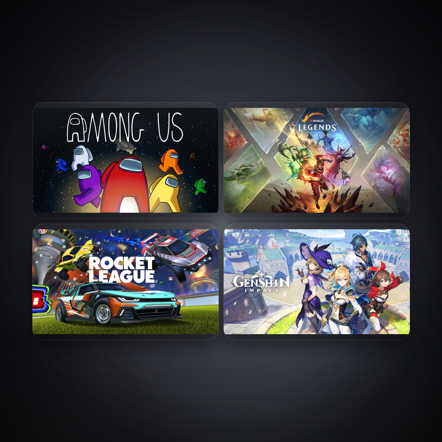 Among Us & Magic: Legends | 4 Games — HabibiAccounts