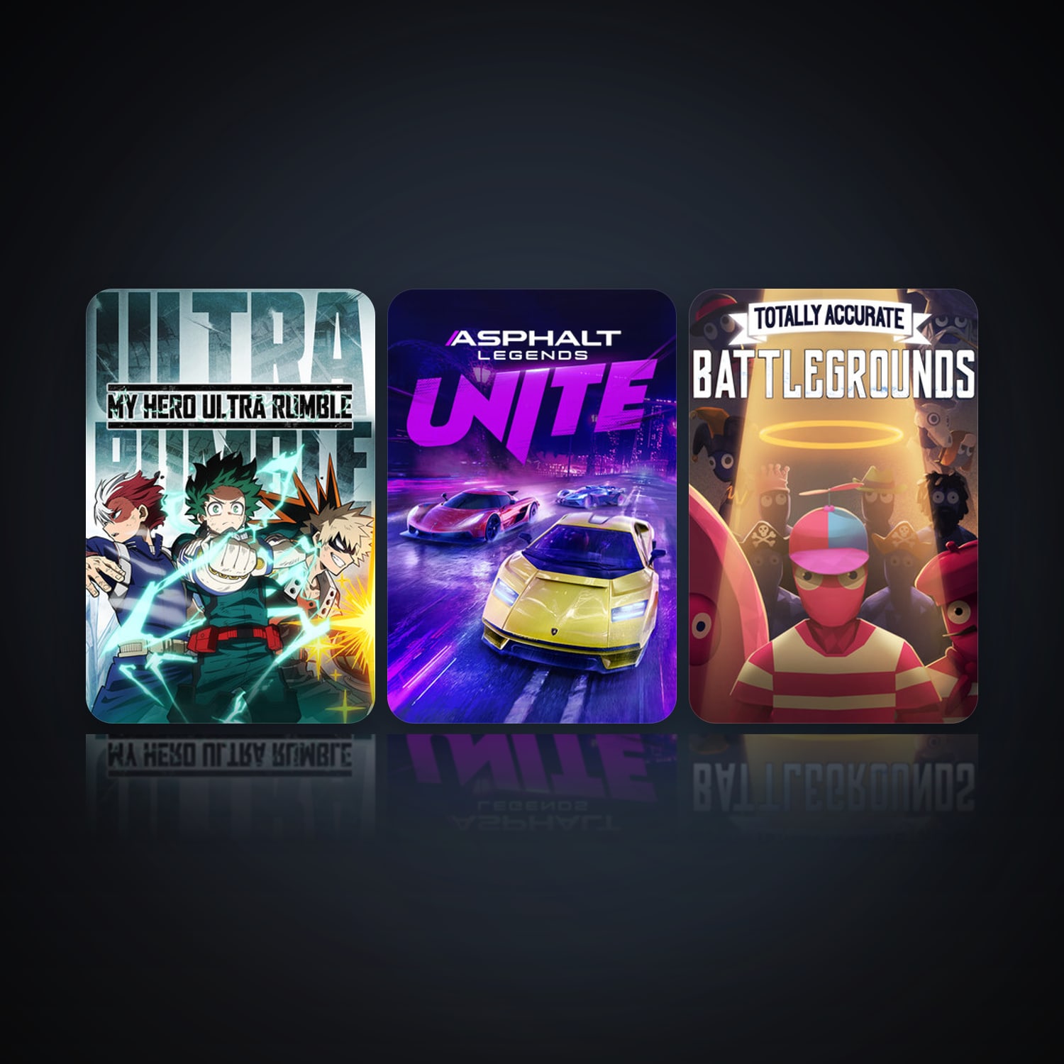 MY HERO ULTRA RUMBLE & Asphalt Legends Unite — HabibiAccounts