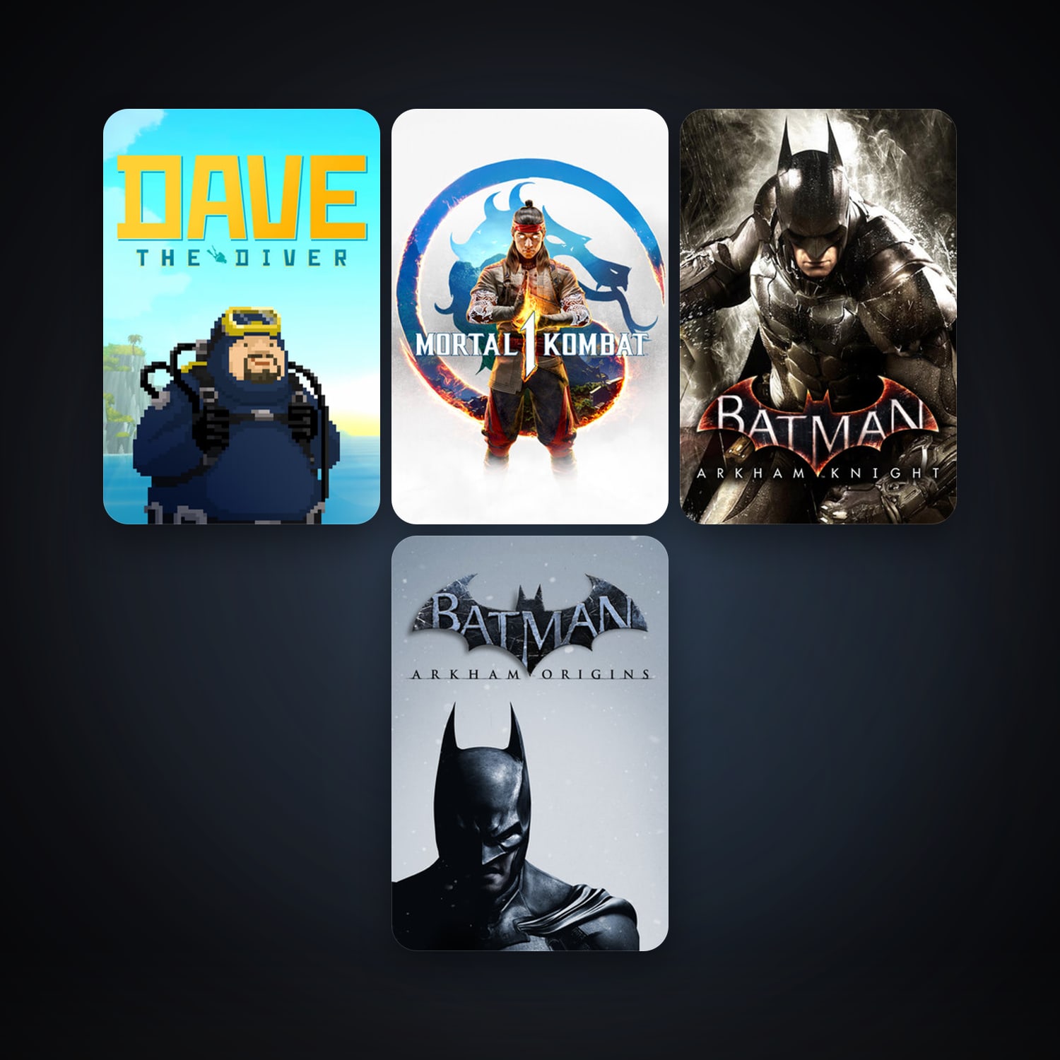 Batman: Arkham Knight + Batman: Arkham Origins, 6 games, clean — HabibiAccounts