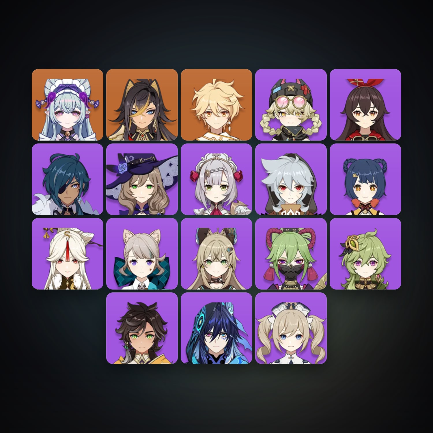 Genshin Impact | AR 25 | 18 Chars | 2× 5★ — HabibiAccounts