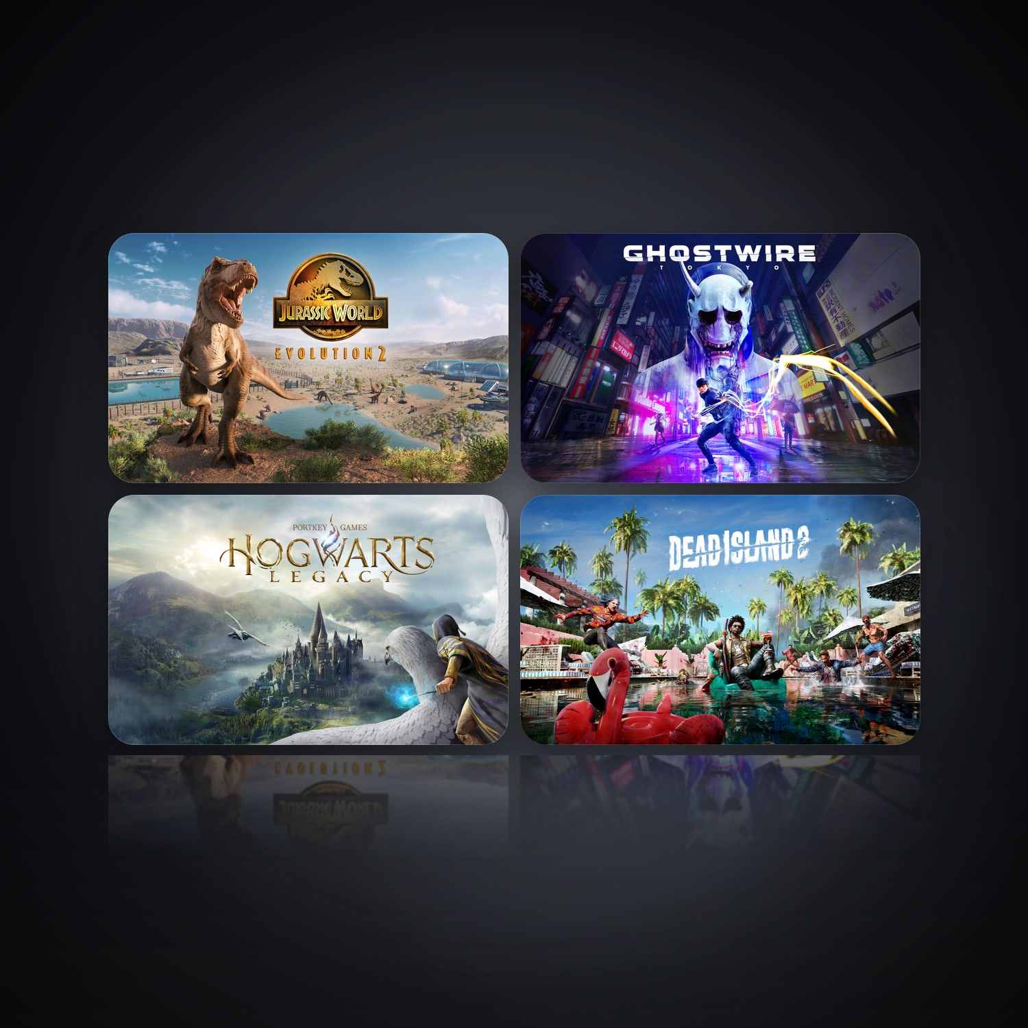 Jurassic World Evolution 2 & Ghostwire Tokyo | 4 Games — HabibiAccounts