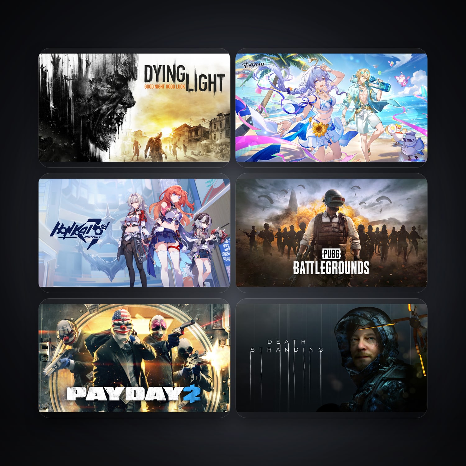 Dying Light Enhanced Edition & Honkai: Star Rail | 14 Games — HabibiAccounts