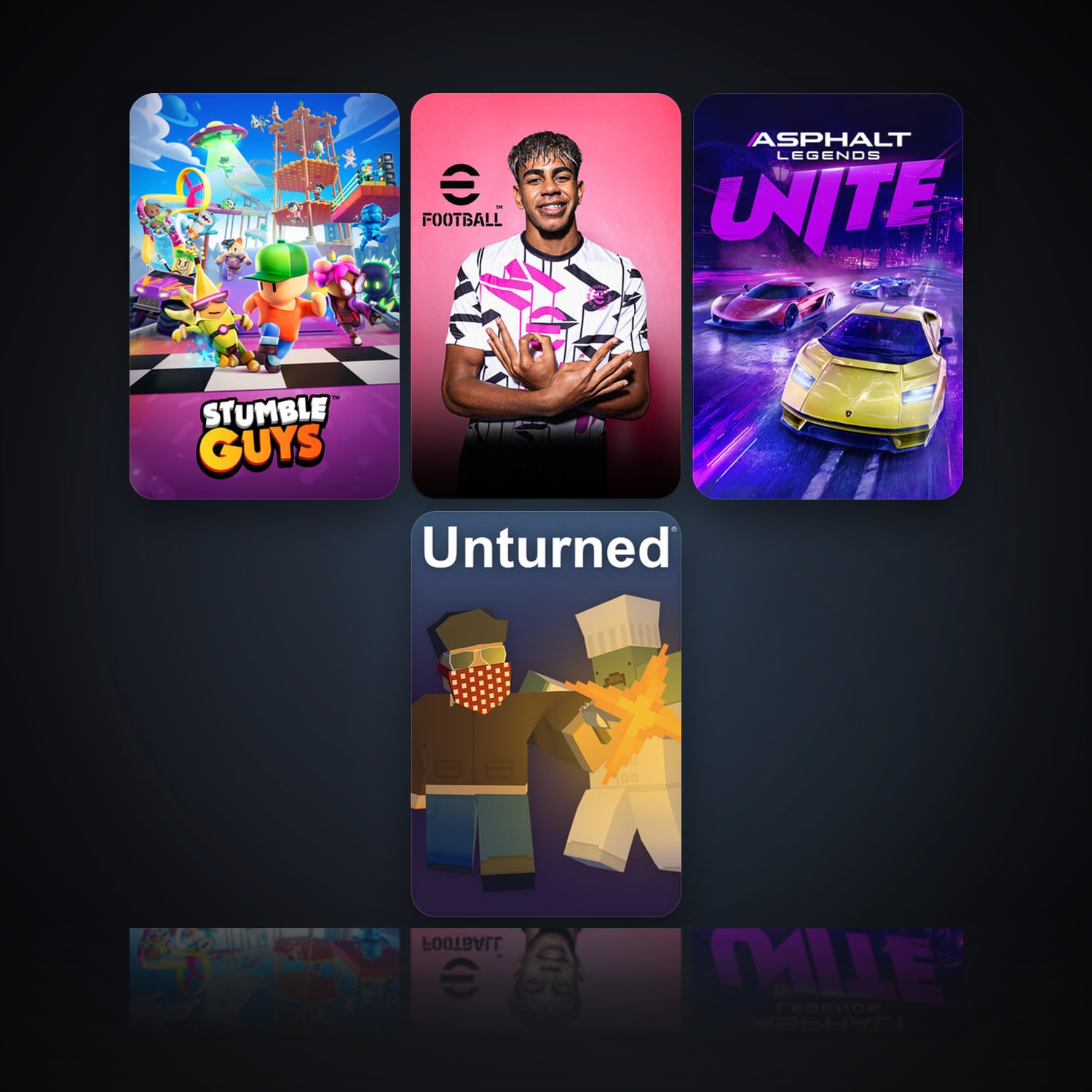 Stumble Guys & eFootball 2024 | Clean — HabibiAccounts