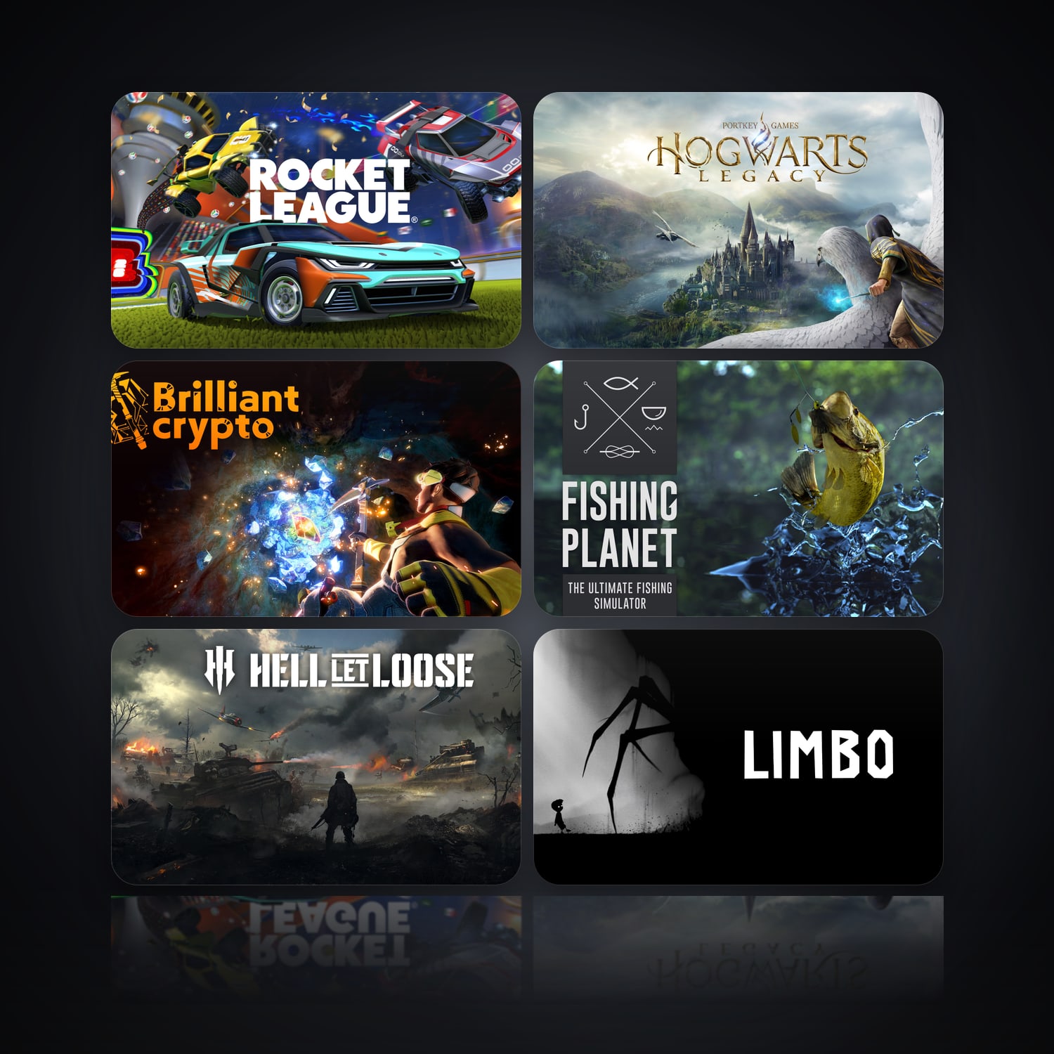 Rocket League & Hogwarts Legacy | 8 Games — HabibiAccounts