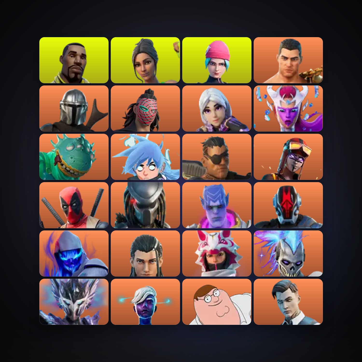 Fortnite | 201 Skins | 200 V-Bucks | Level 3792 | 321 Wins — HabibiAccounts