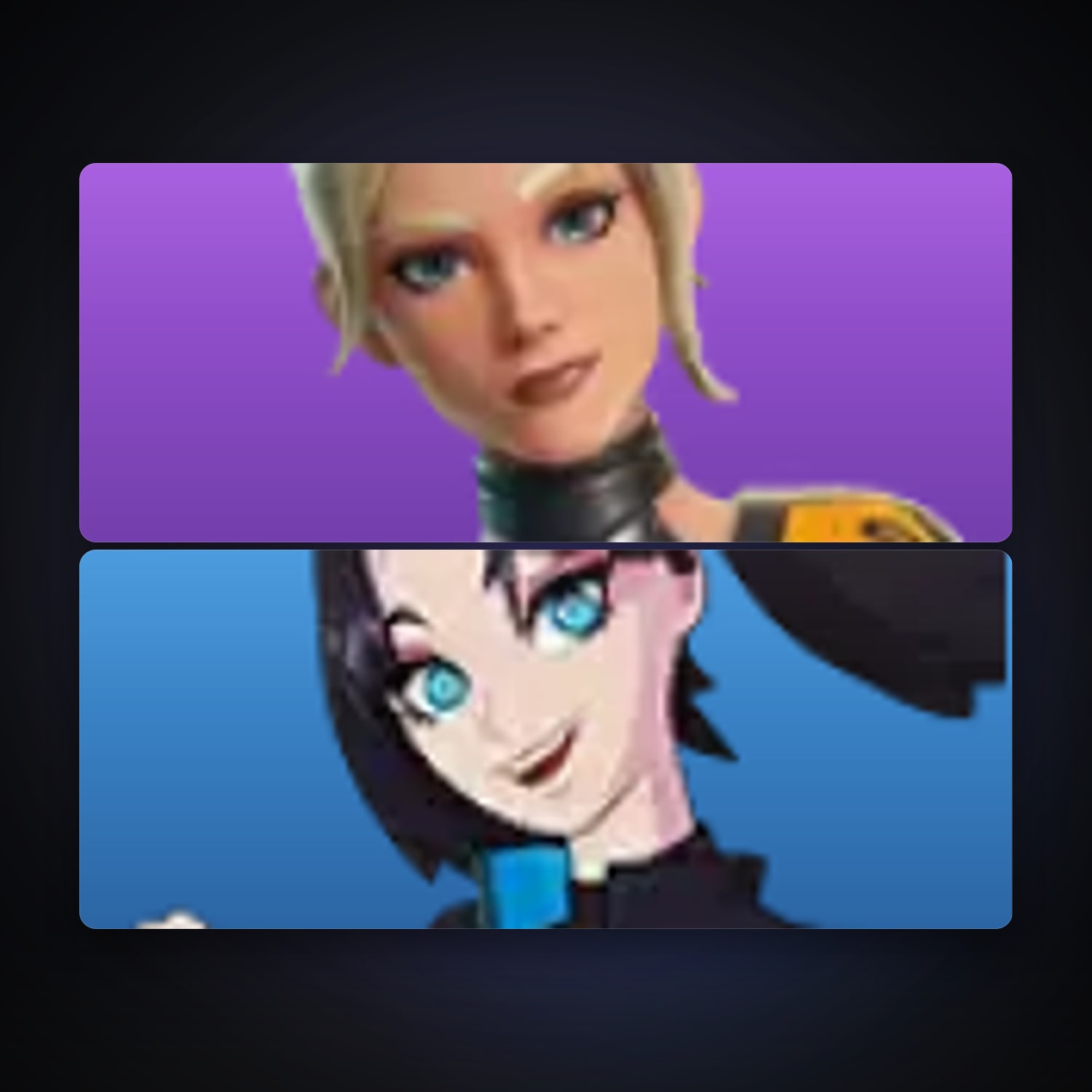 Fortnite locker — 2 skins — lvl 40 — HabibiAccounts