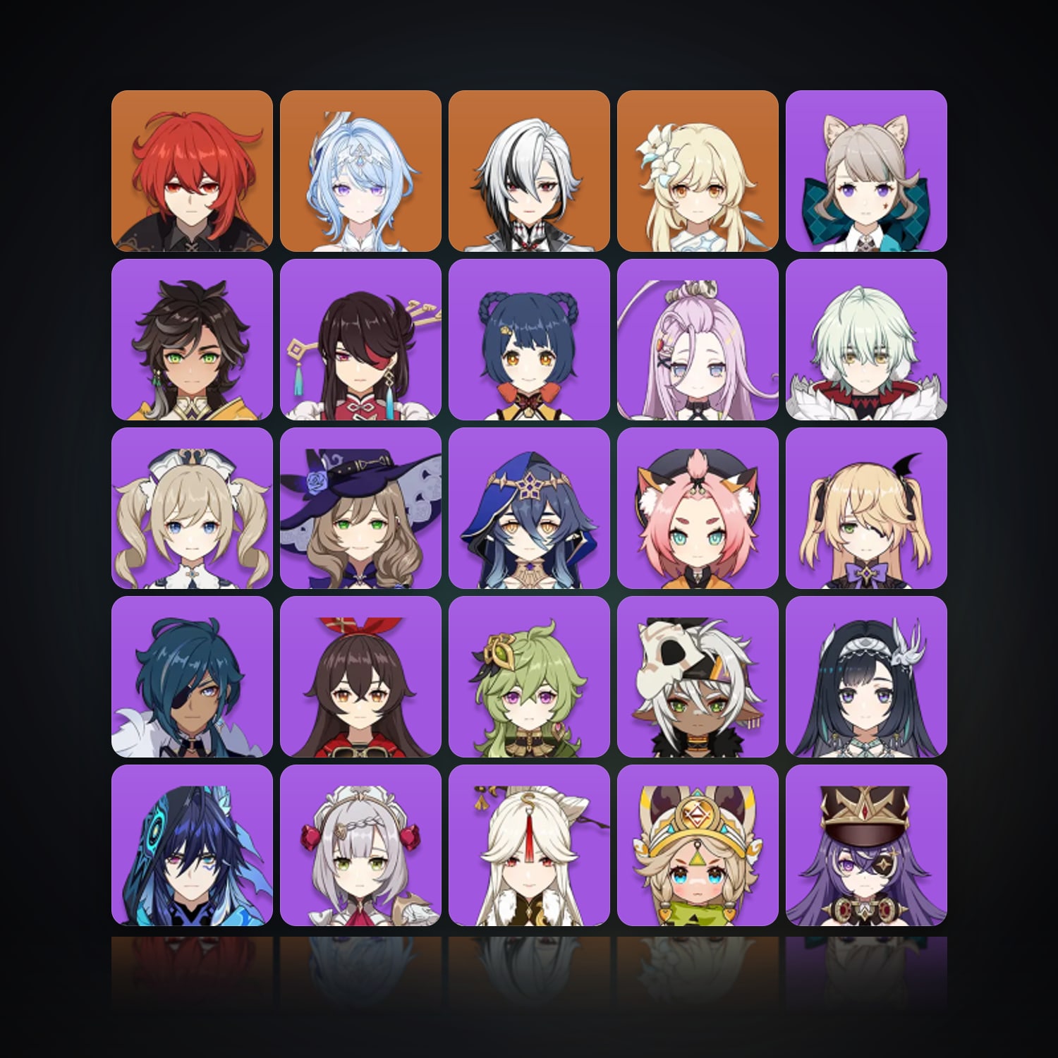 Genshin Impact | AR 51 | 27 Chars | 3× 5★ — HabibiAccounts