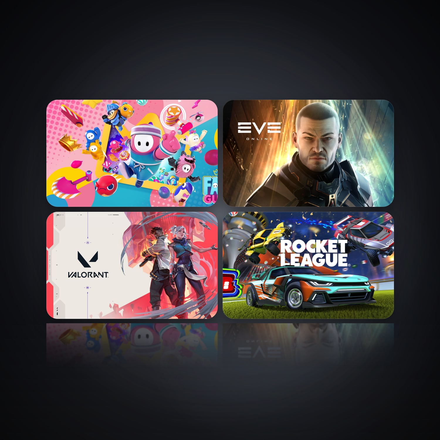 Fall Guys & EVE Online | 5 Games — HabibiAccounts