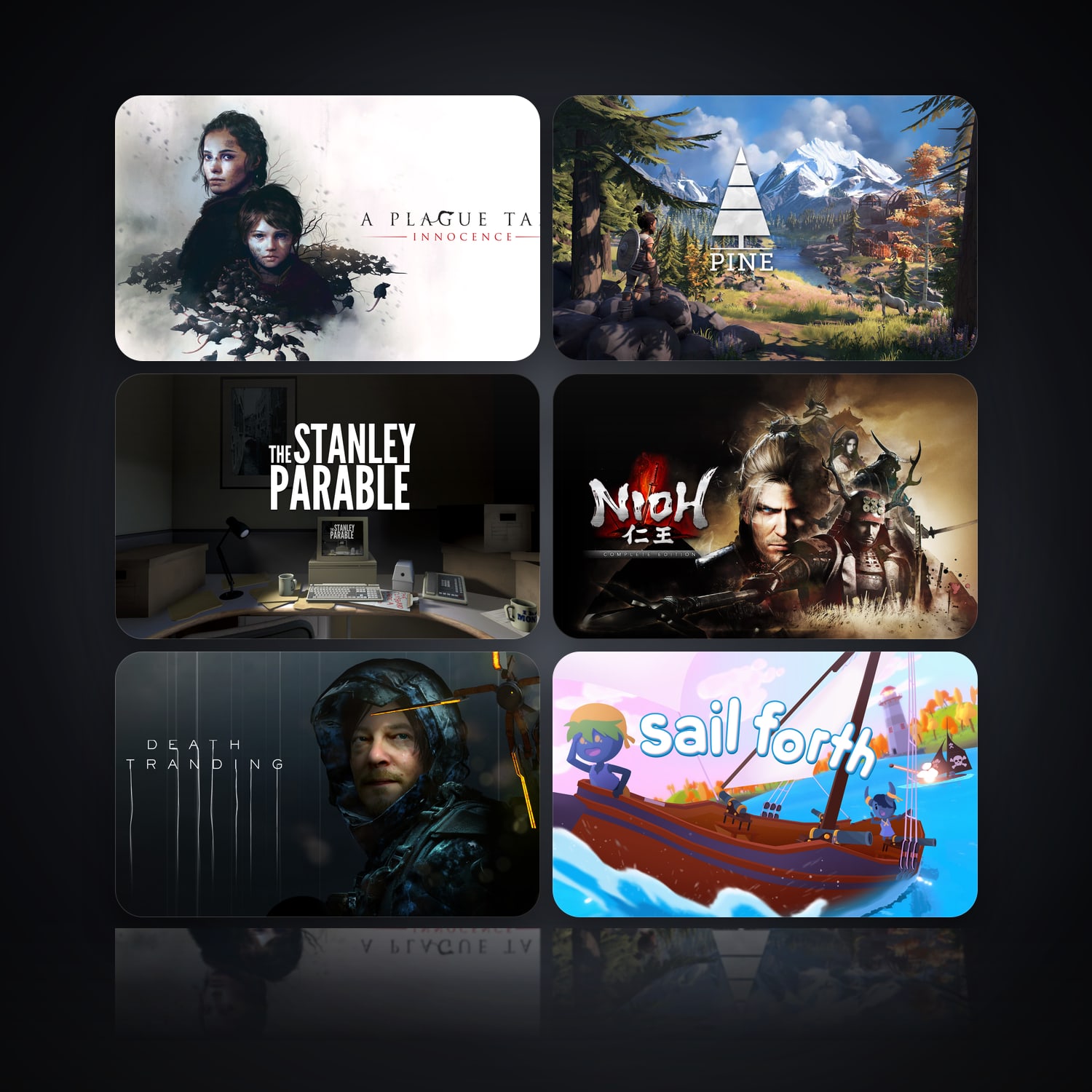 A Plague Tale: Innocence & Pine | 66 Games — HabibiAccounts